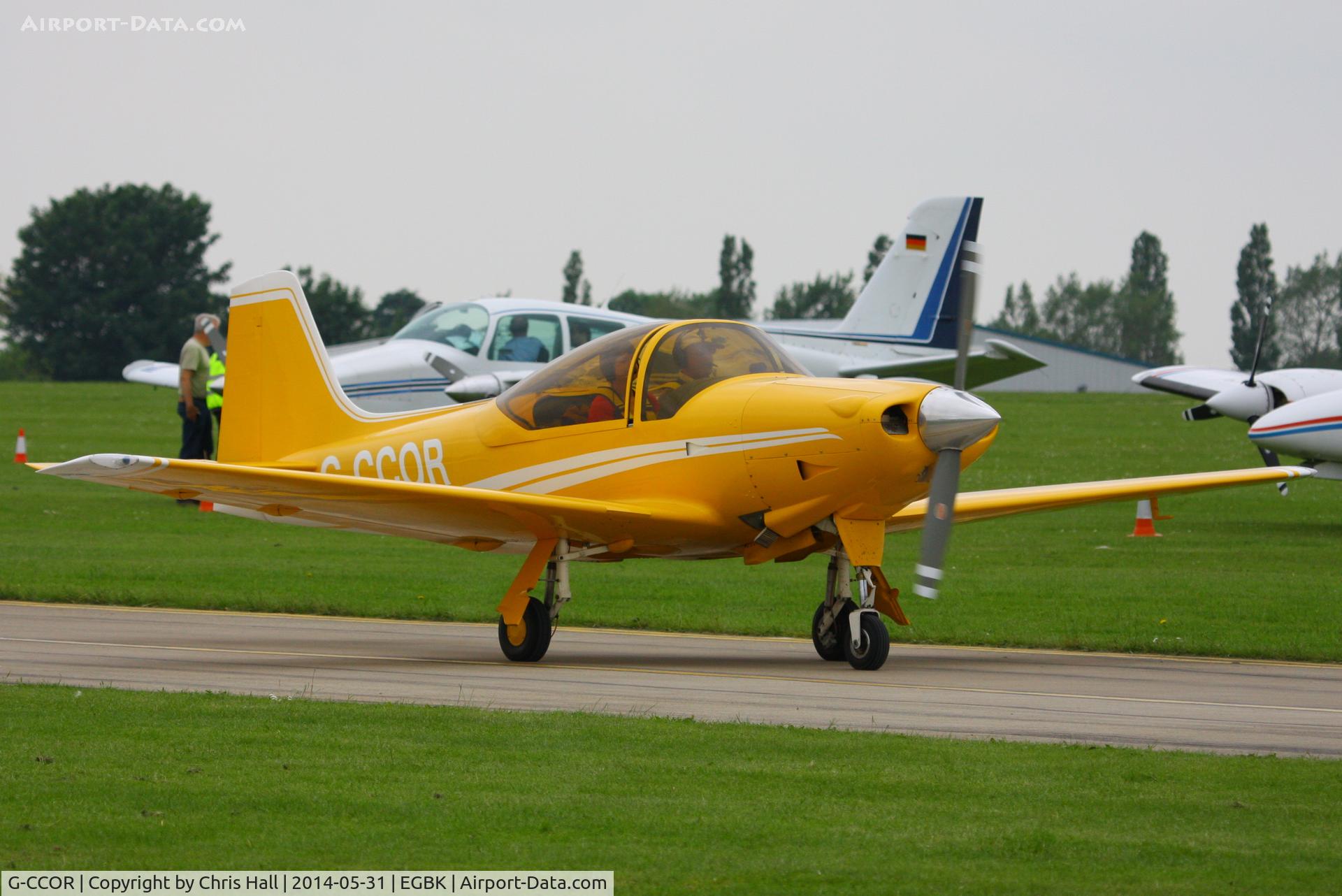 G-CCOR, 2005 Sequoia F8L Falco C/N PFA 100-10588, at AeroExpo 2014