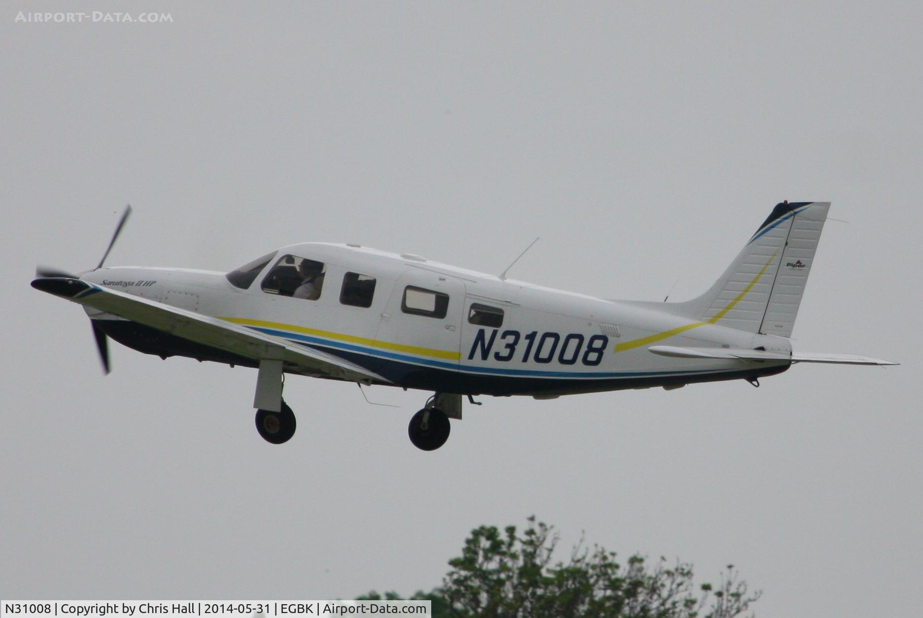 N31008, 2005 Piper PA-32R-301 Saratoga C/N 3246229, at AeroExpo 2014
