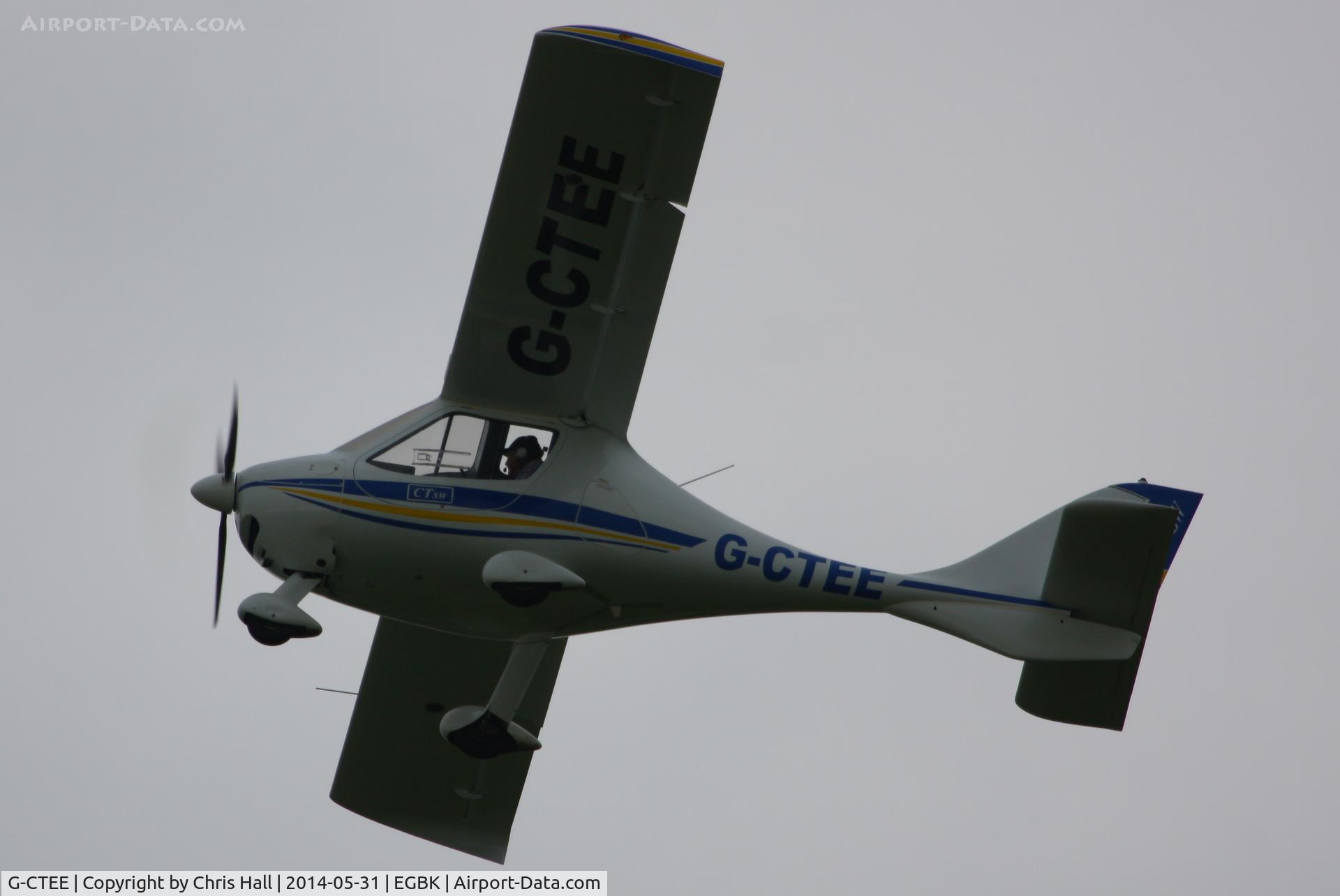 G-CTEE, 2007 Flight Design CTSW C/N 8269, at AeroExpo 2014