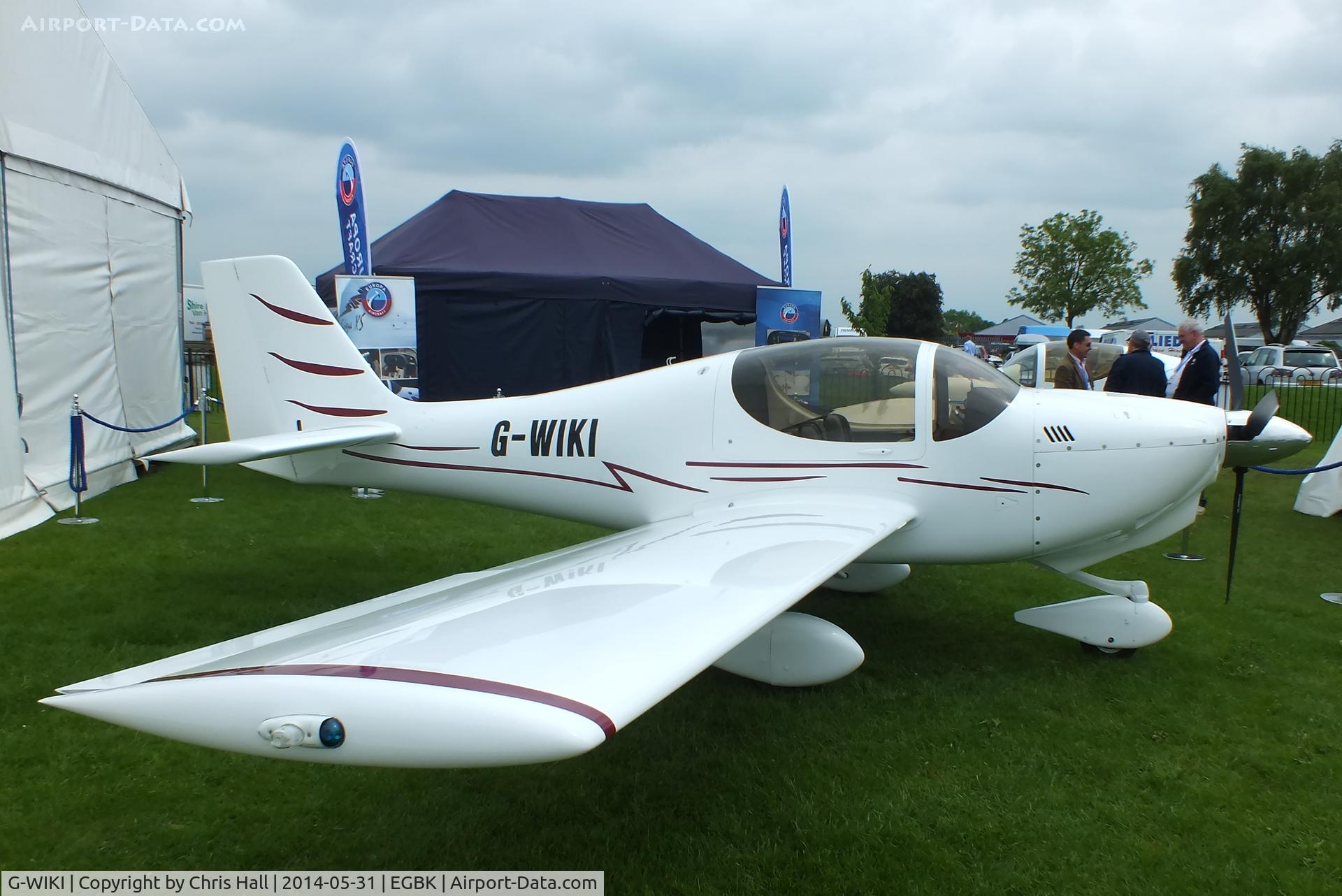 G-WIKI, 2011 Europa XS Tri-Gear C/N PFA 247-14095, at AeroExpo 2014