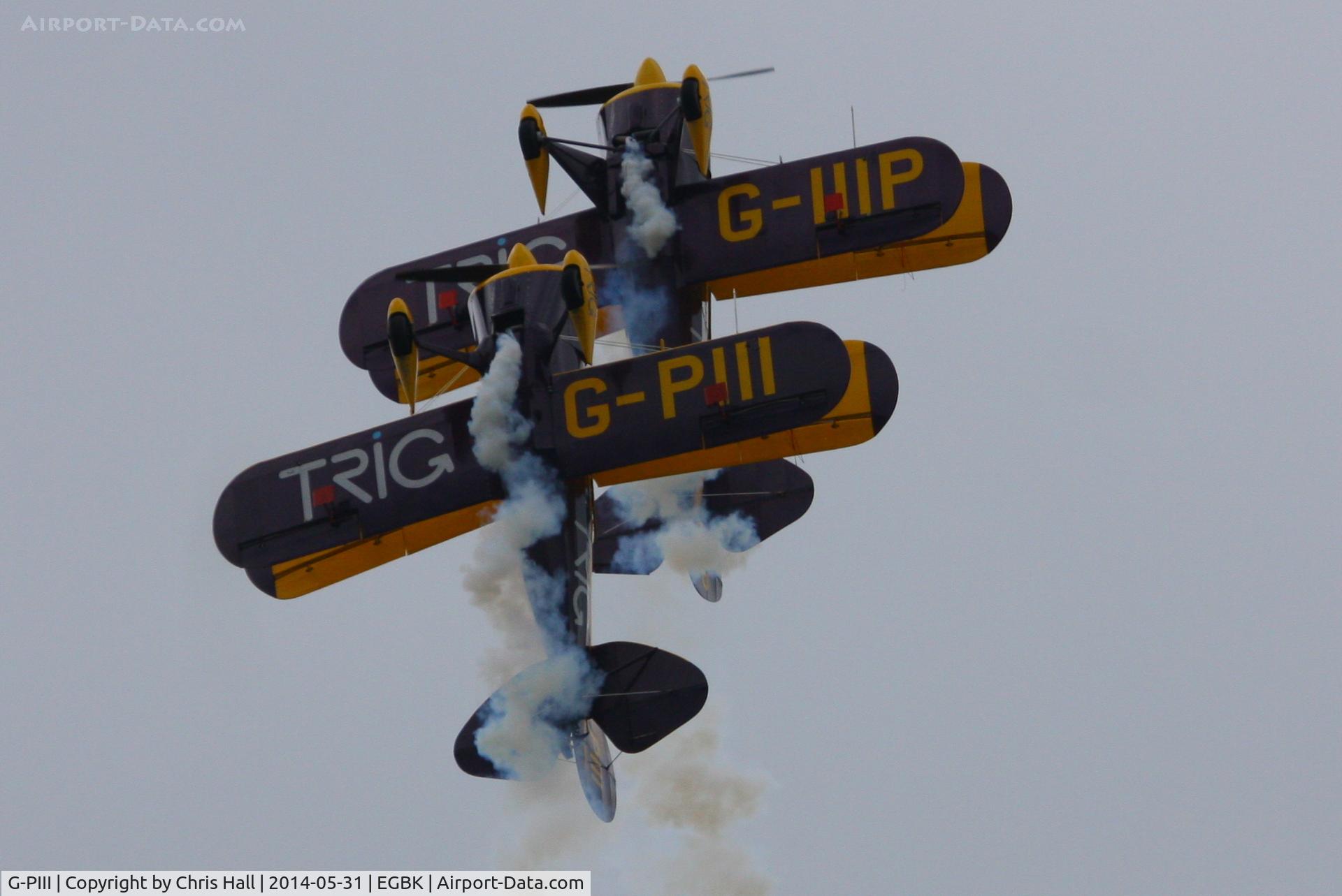 G-PIII, 1981 Pitts S-1D Special C/N PFA 009-10156, at AeroExpo 2014