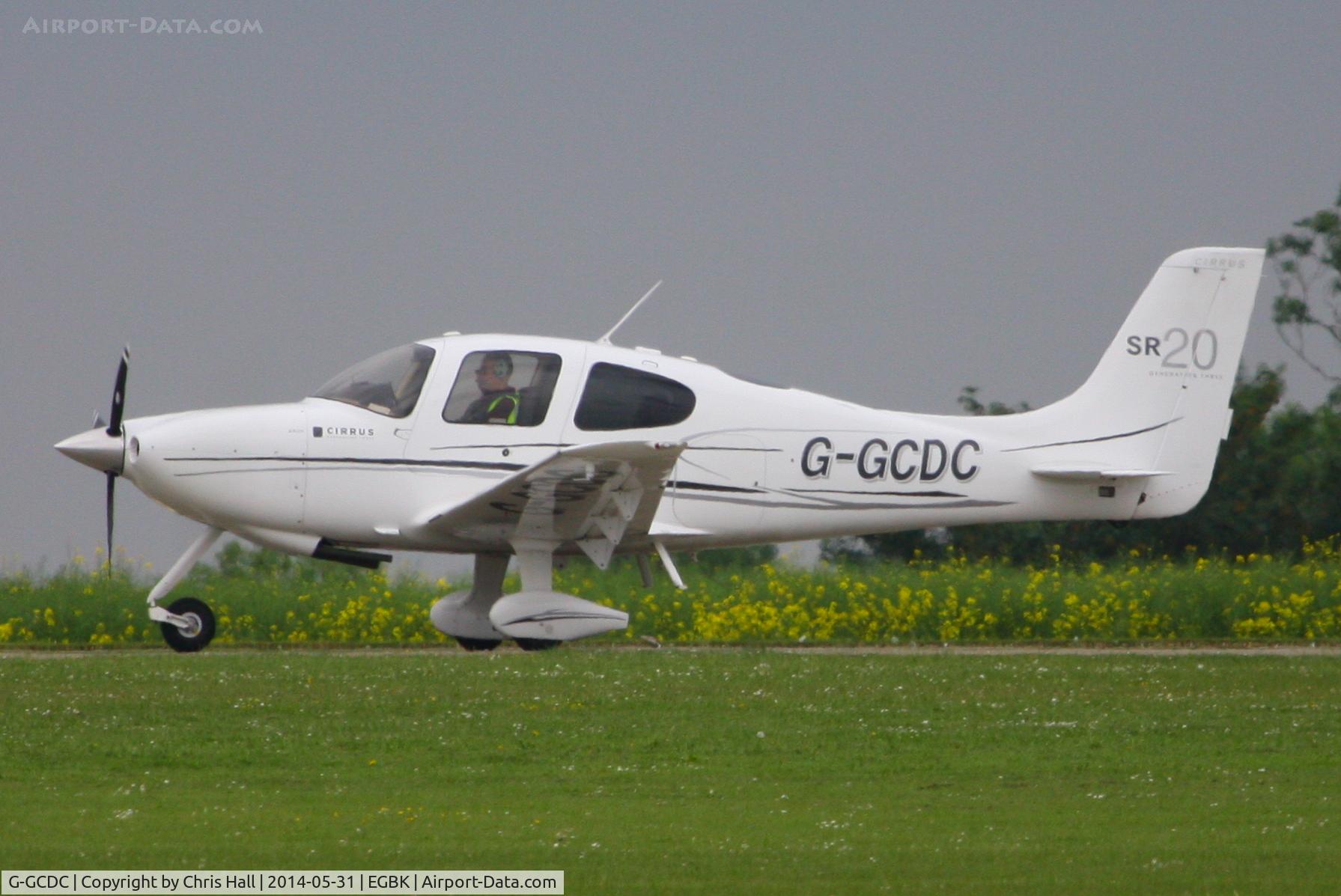 G-GCDC, 2008 Cirrus SR20 G3 C/N 2008, at AeroExpo 2014