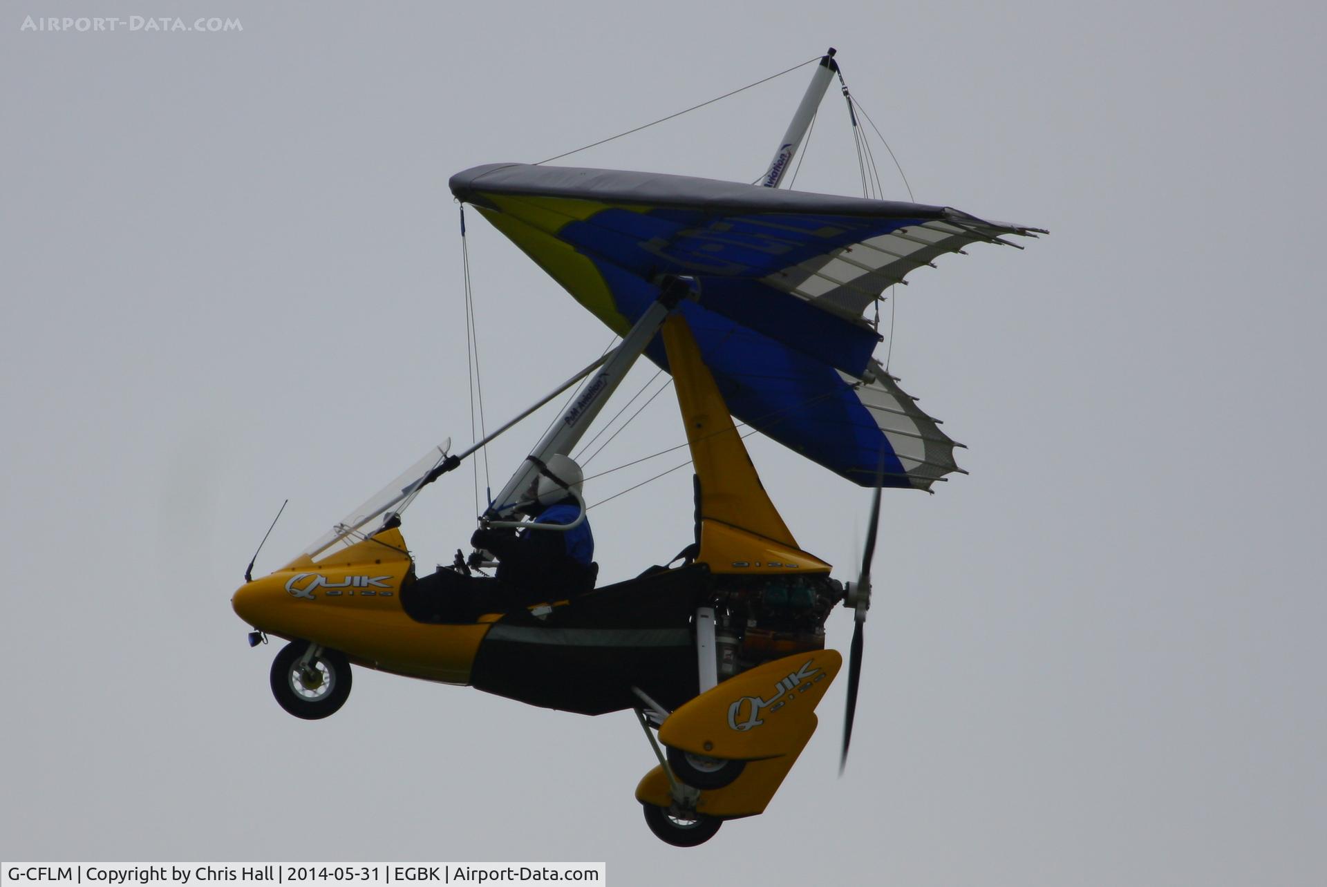 G-CFLM, 2008 Mainair Pegasus Quik C/N 8399, at AeroExpo 2014