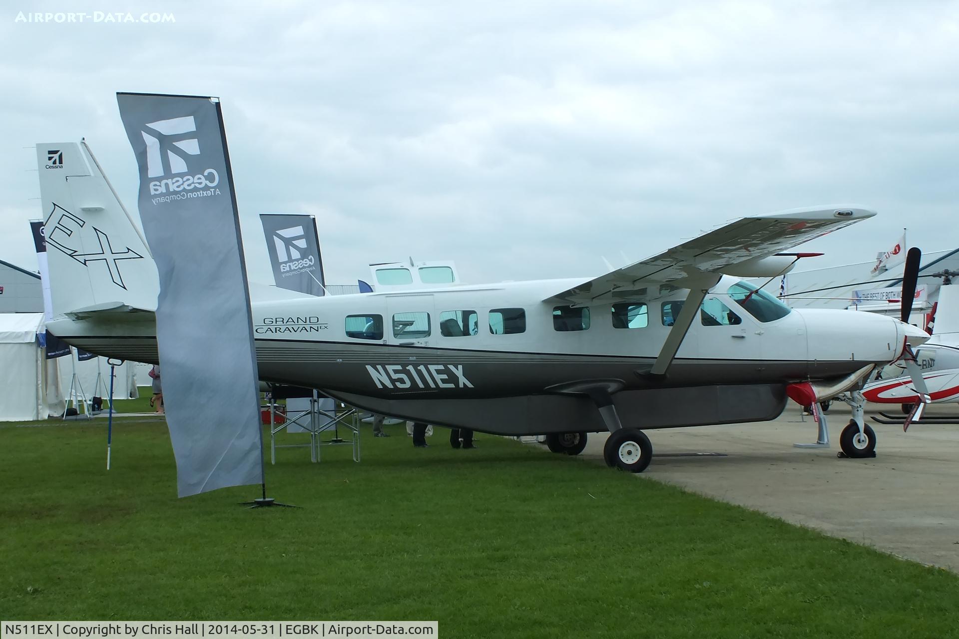 N511EX, 2013 Cessna 208B Grand Caravan C/N 208B5011, at AeroExpo 2014