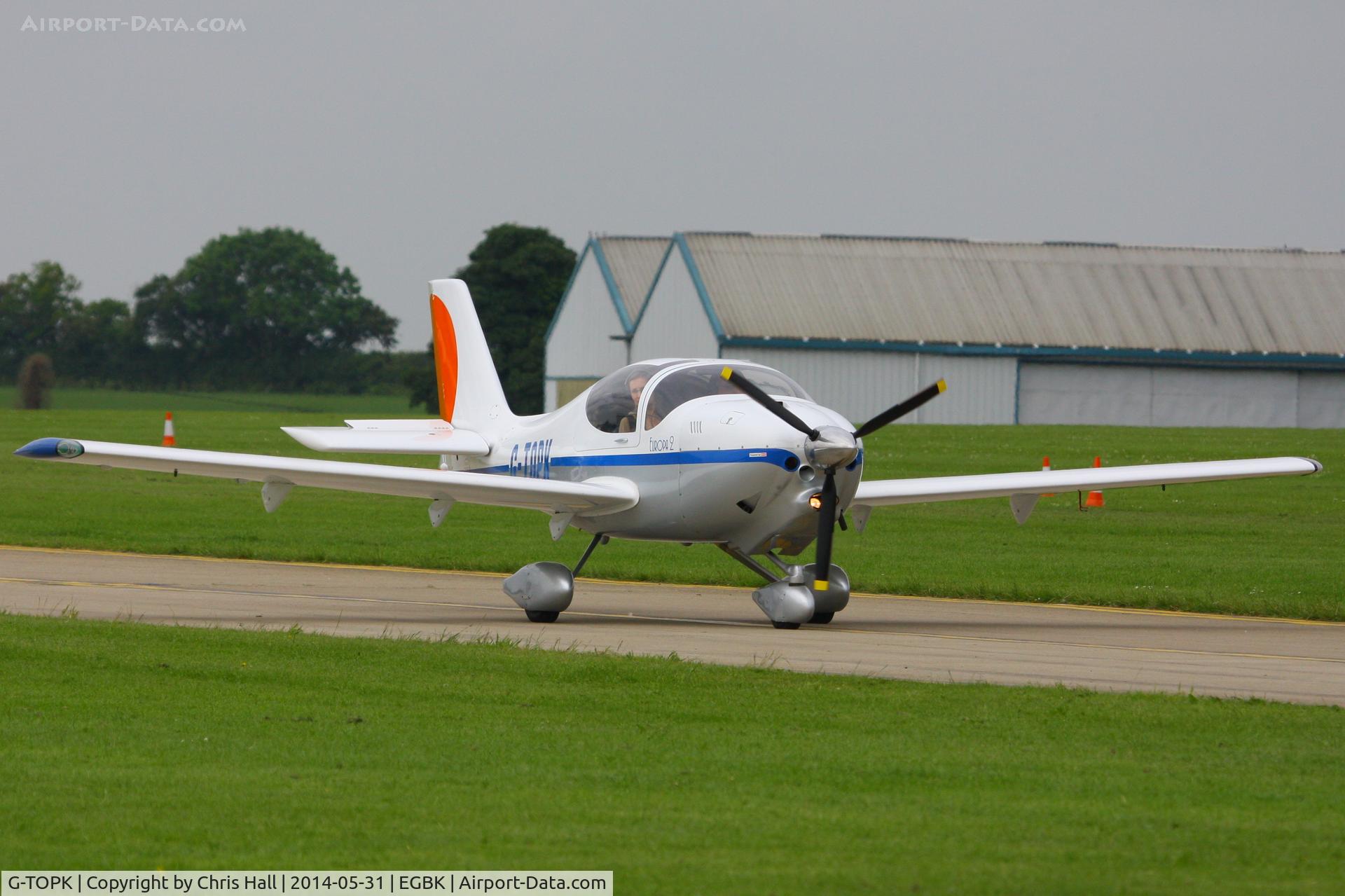 G-TOPK, 2004 Europa XS Tri-Gear C/N PFA 247-14193, at AeroExpo 2014