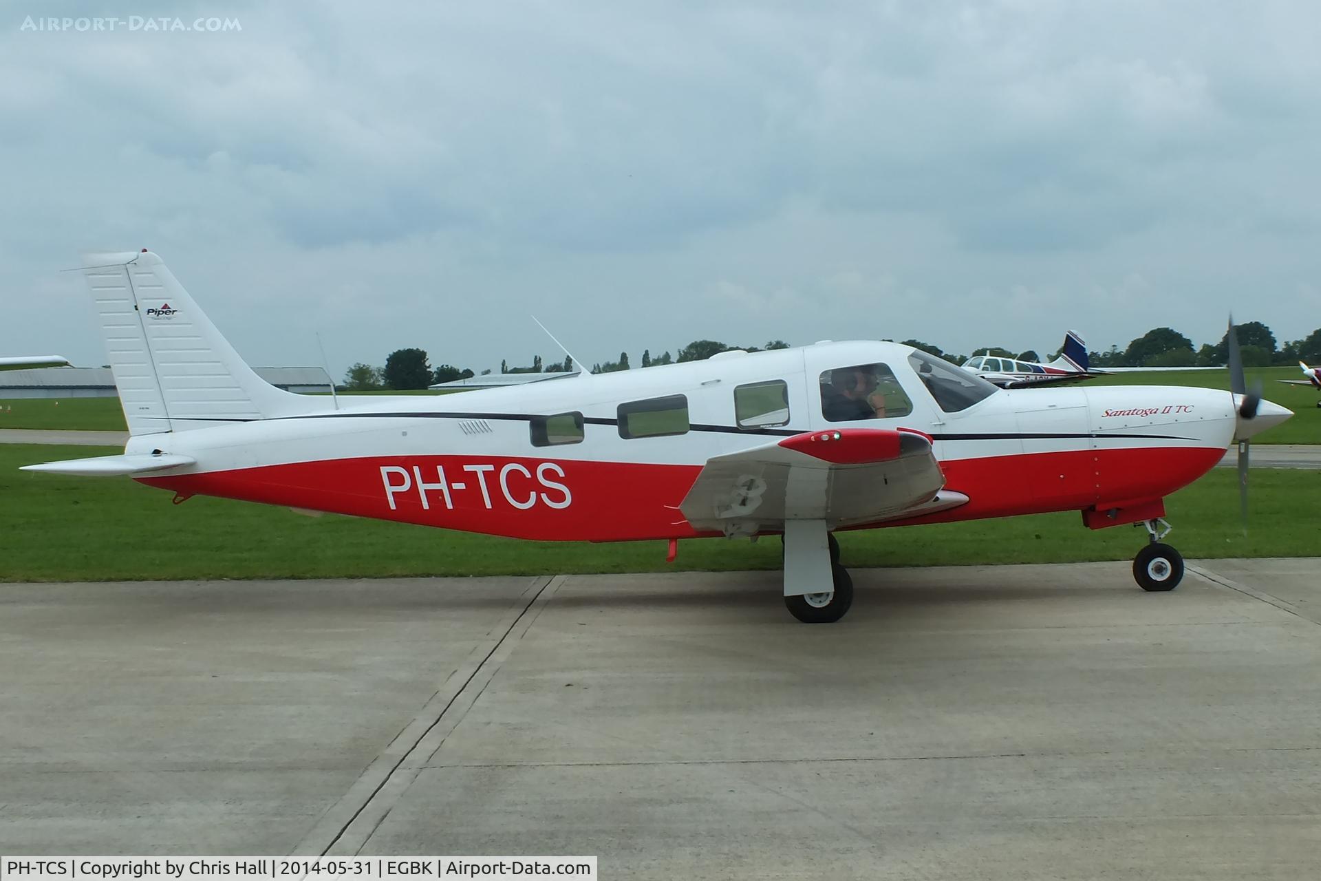 PH-TCS, 2001 Piper PA-32R-301T Turbo Saratoga C/N 3257241, at AeroExpo 2014