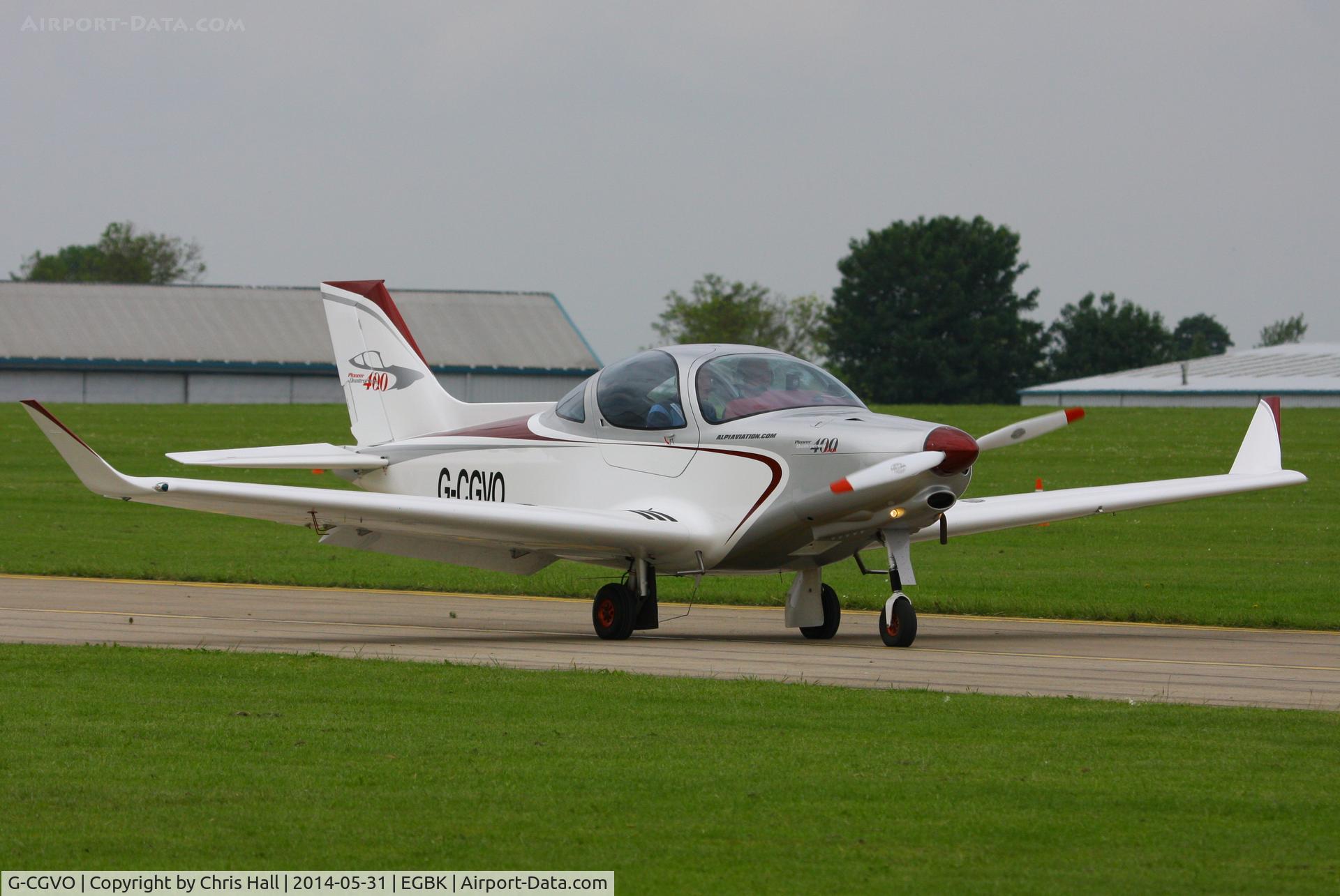 G-CGVO, 2011 Alpi Aviation Pioneer 400 C/N LAA 364-15006, at AeroExpo 2014