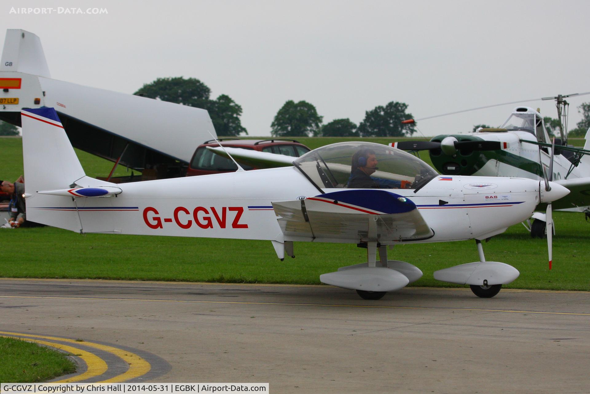 G-CGVZ, 2011 Zenair CH-601 XL C/N LAA 162B-14990, at AeroExpo 2014