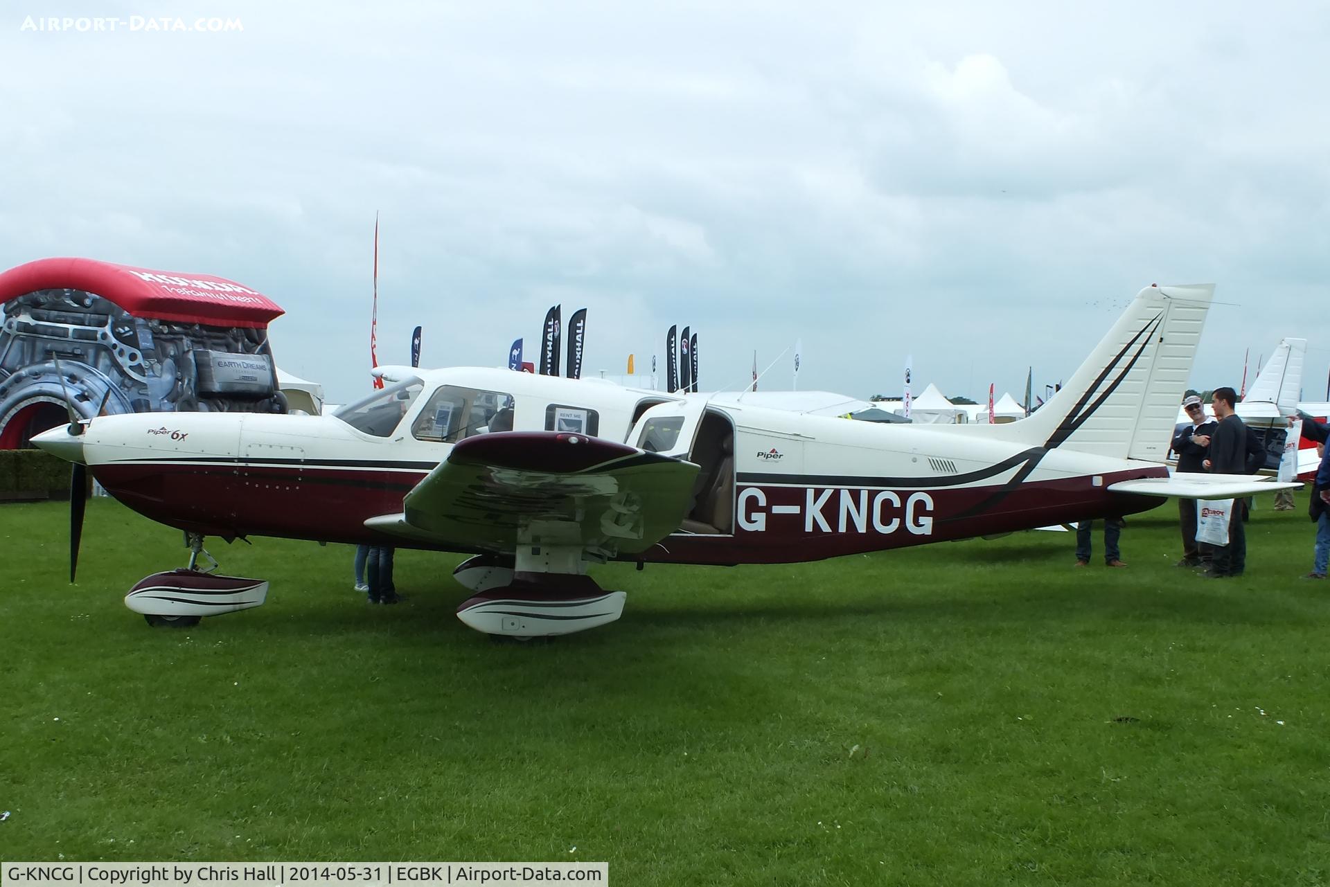 G-KNCG, 2004 Piper PA-32-301FT Saratoga C/N 3232017, at AeroExpo 2014