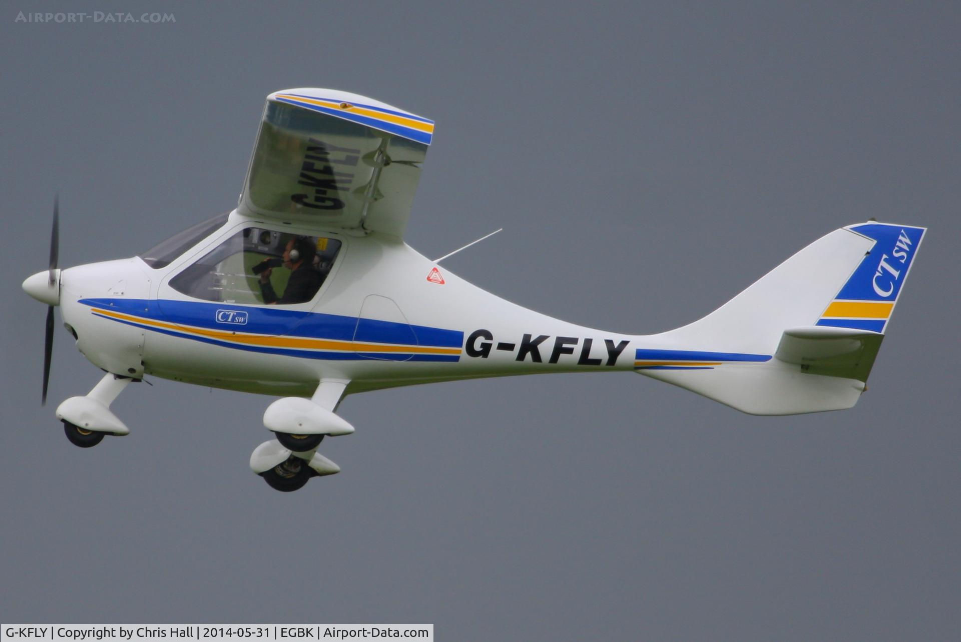 G-KFLY, 2007 Flight Design CTSW C/N 8244, at AeroExpo 2014