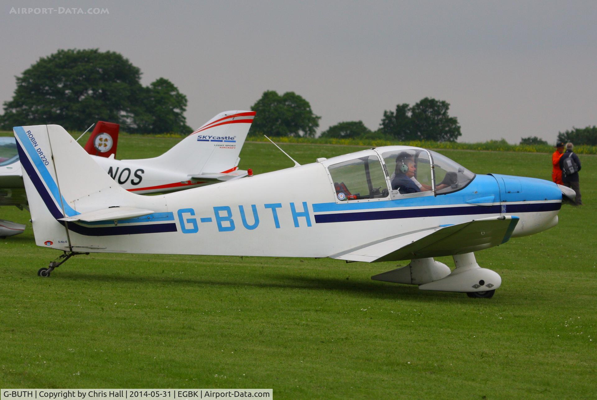 G-BUTH, 1966 CEA DR-220 2+2 C/N 6, at AeroExpo 2014