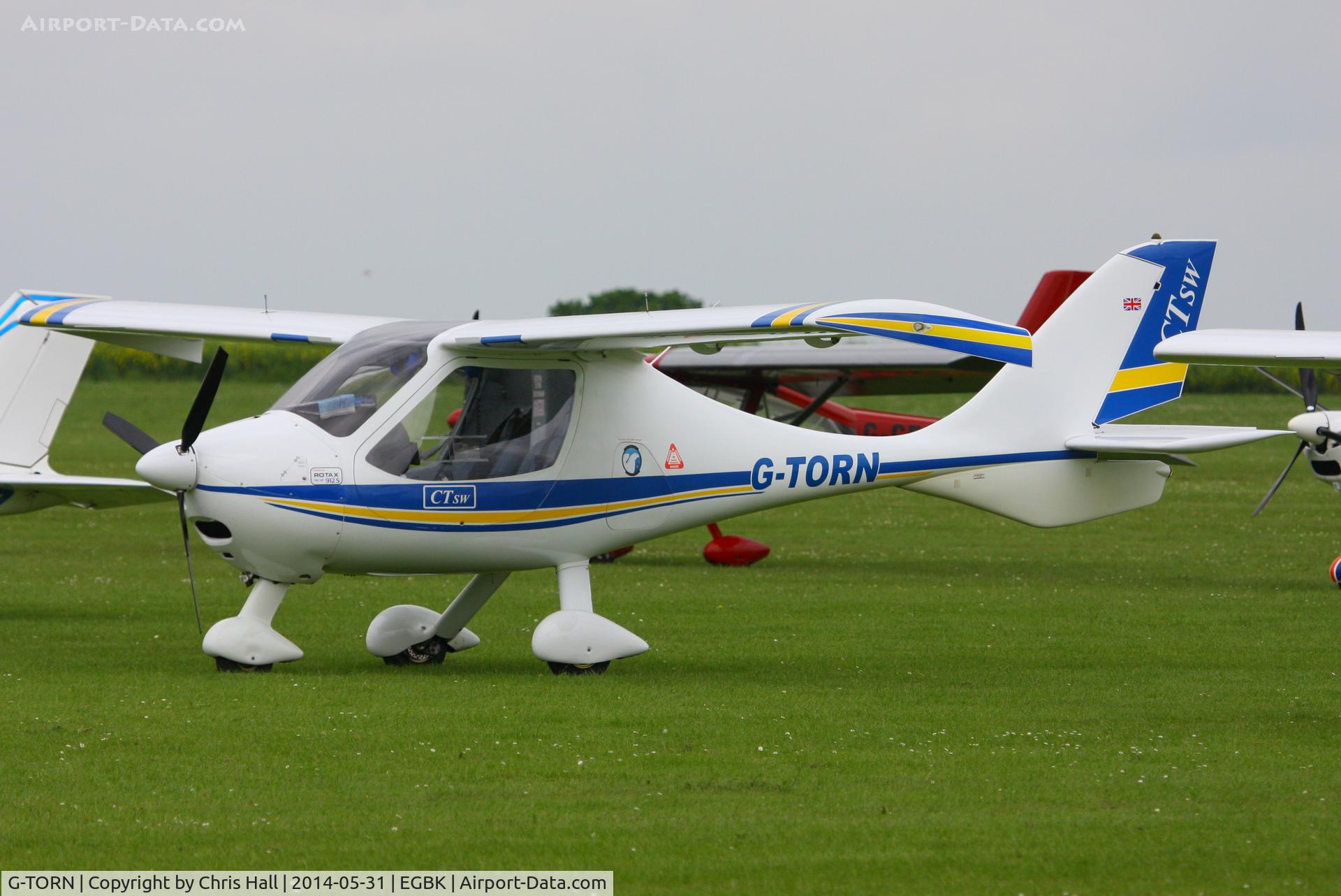 G-TORN, 2006 Flight Design CTSW C/N 8189, at AeroExpo 2014