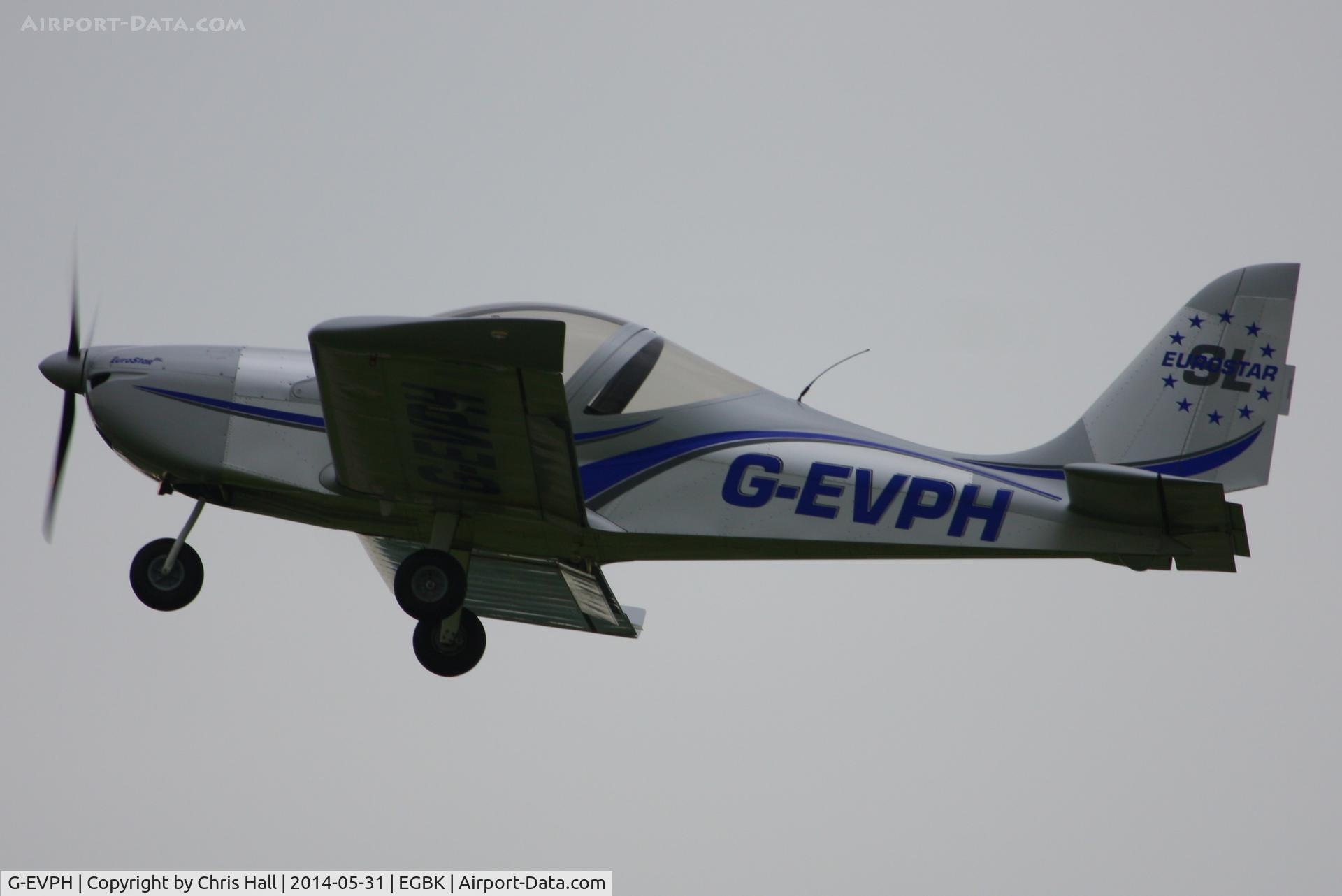 G-EVPH, 2009 Aerotechnik EV-97 Eurostar SL C/N LAA 315B-14951, at AeroExpo 2014