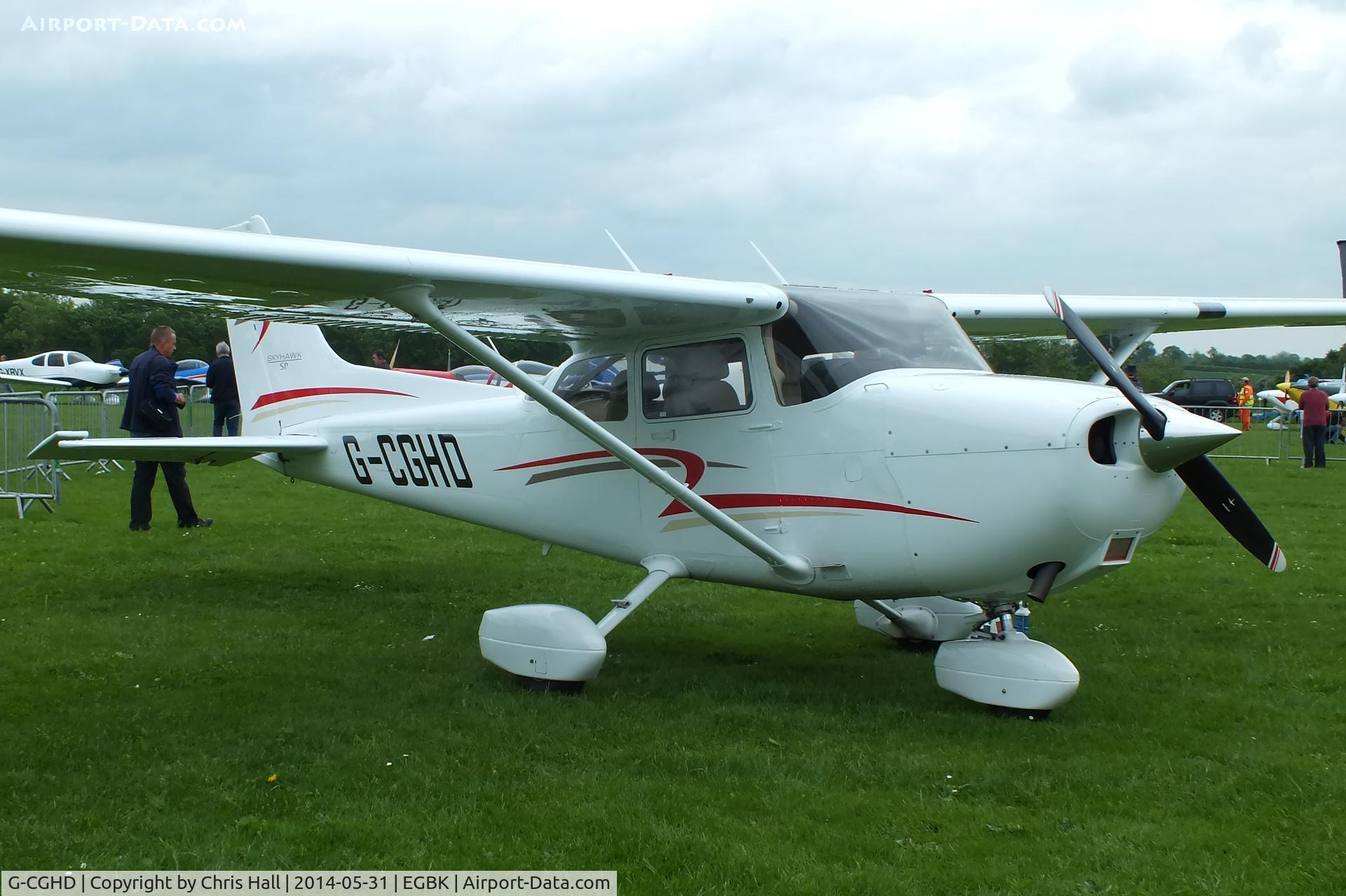G-CGHD, 2009 Cessna 172S Skyhawk C/N 172S11000, at AeroExpo 2014