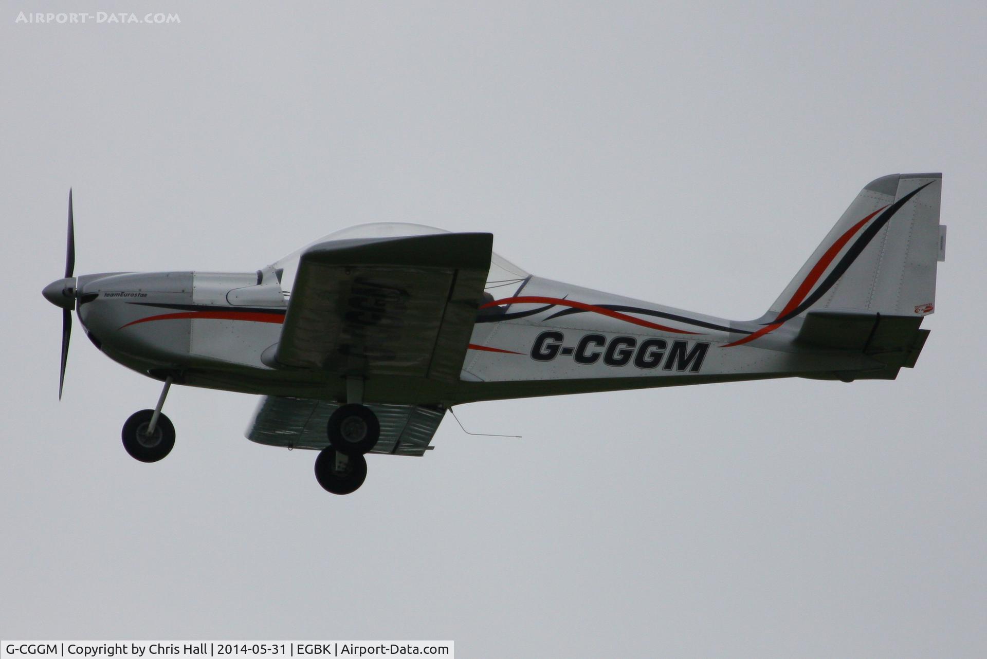 G-CGGM, 2009 Cosmik EV-97 TeamEurostar UK C/N 3401, at AeroExpo 2014
