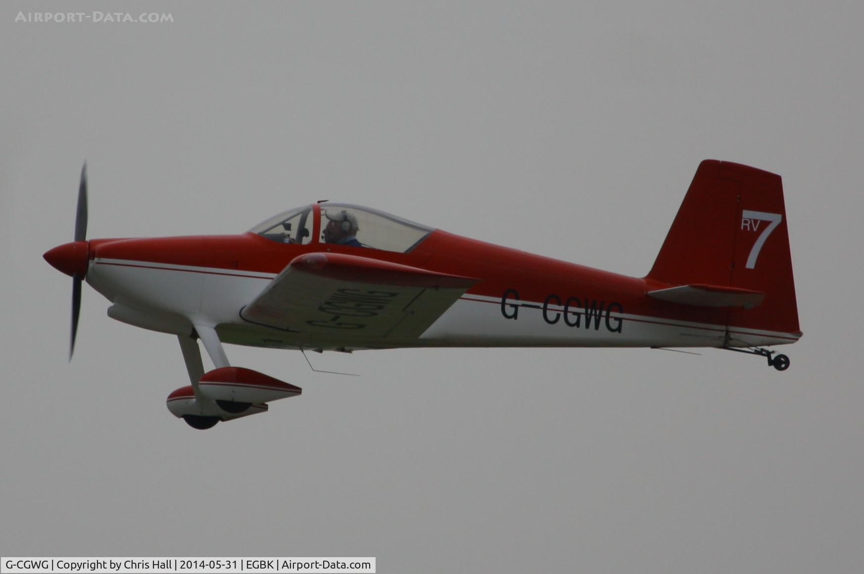 G-CGWG, 2011 Vans RV-7 C/N PFA 323-14486, at AeroExpo 2014
