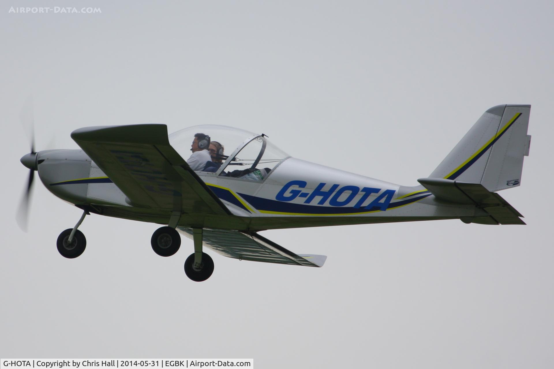 G-HOTA, 2009 Cosmik EV-97 TeamEurostar UK C/N 3318, at AeroExpo 2014
