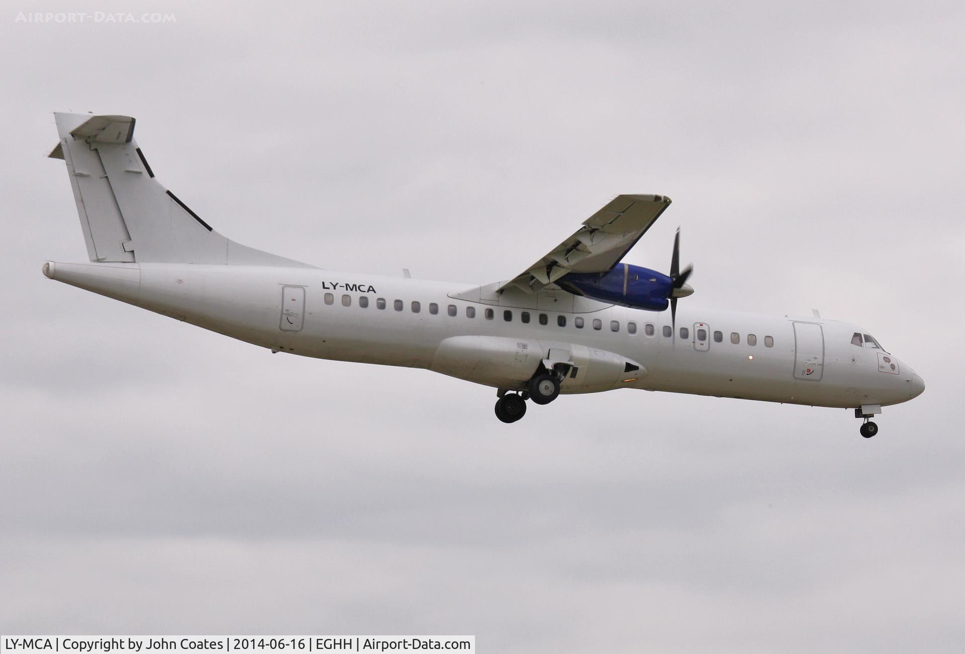 LY-MCA, 1991 ATR 72-201 C/N 212, Leased to Aer Arann