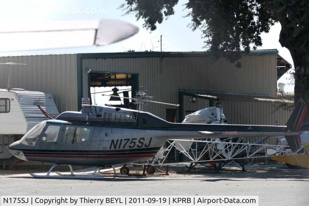 N175SJ, 1970 Bell OH-58A Kiowa C/N 70-15529, Stored