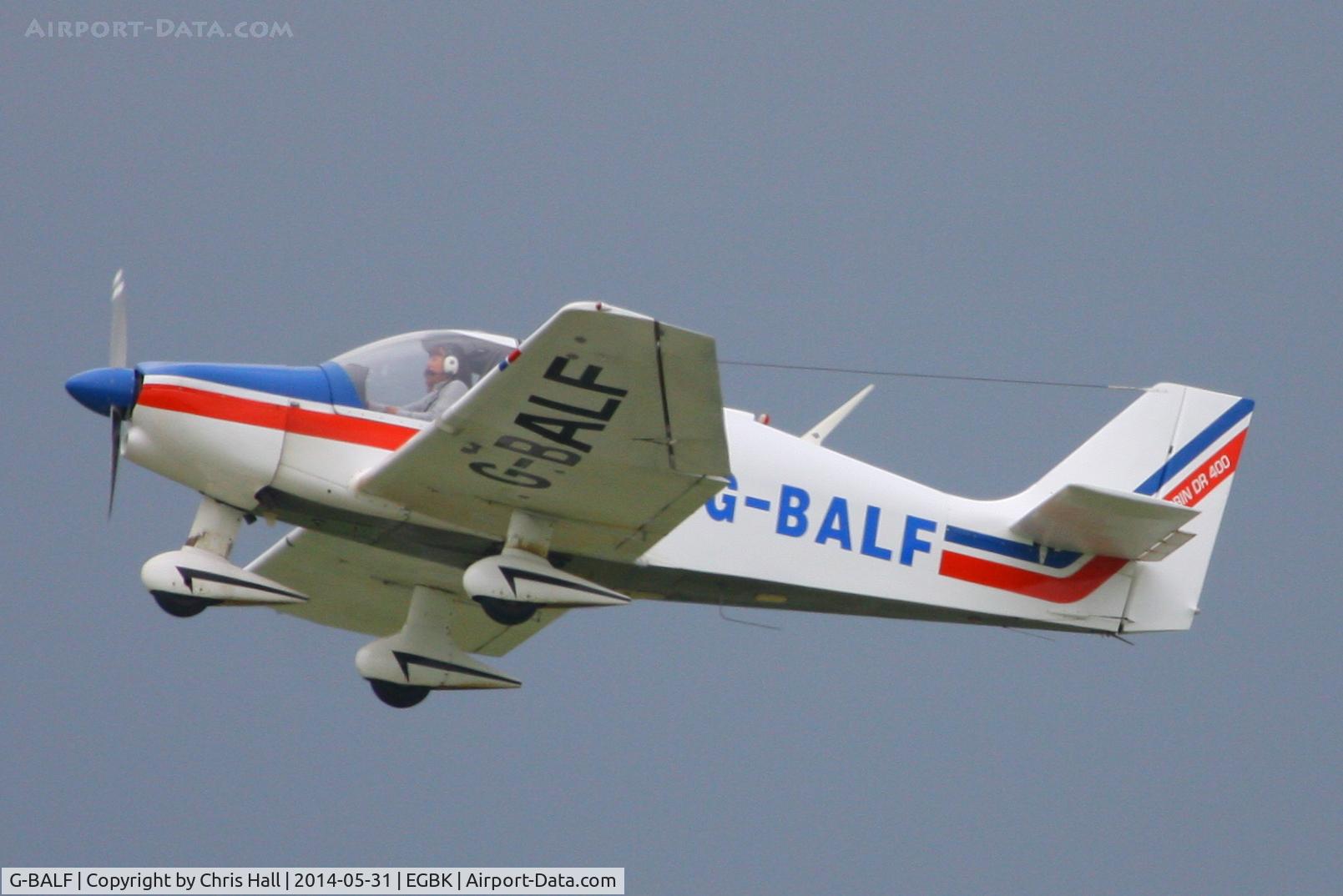 G-BALF, 1972 Robin DR-400-140 Earl Major C/N 772, at AeroExpo 2014
