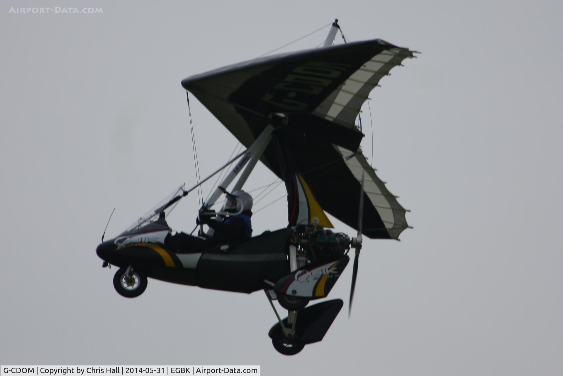 G-CDOM, 2005 Mainair Pegasus Quik C/N 8118, at AeroExpo 2014