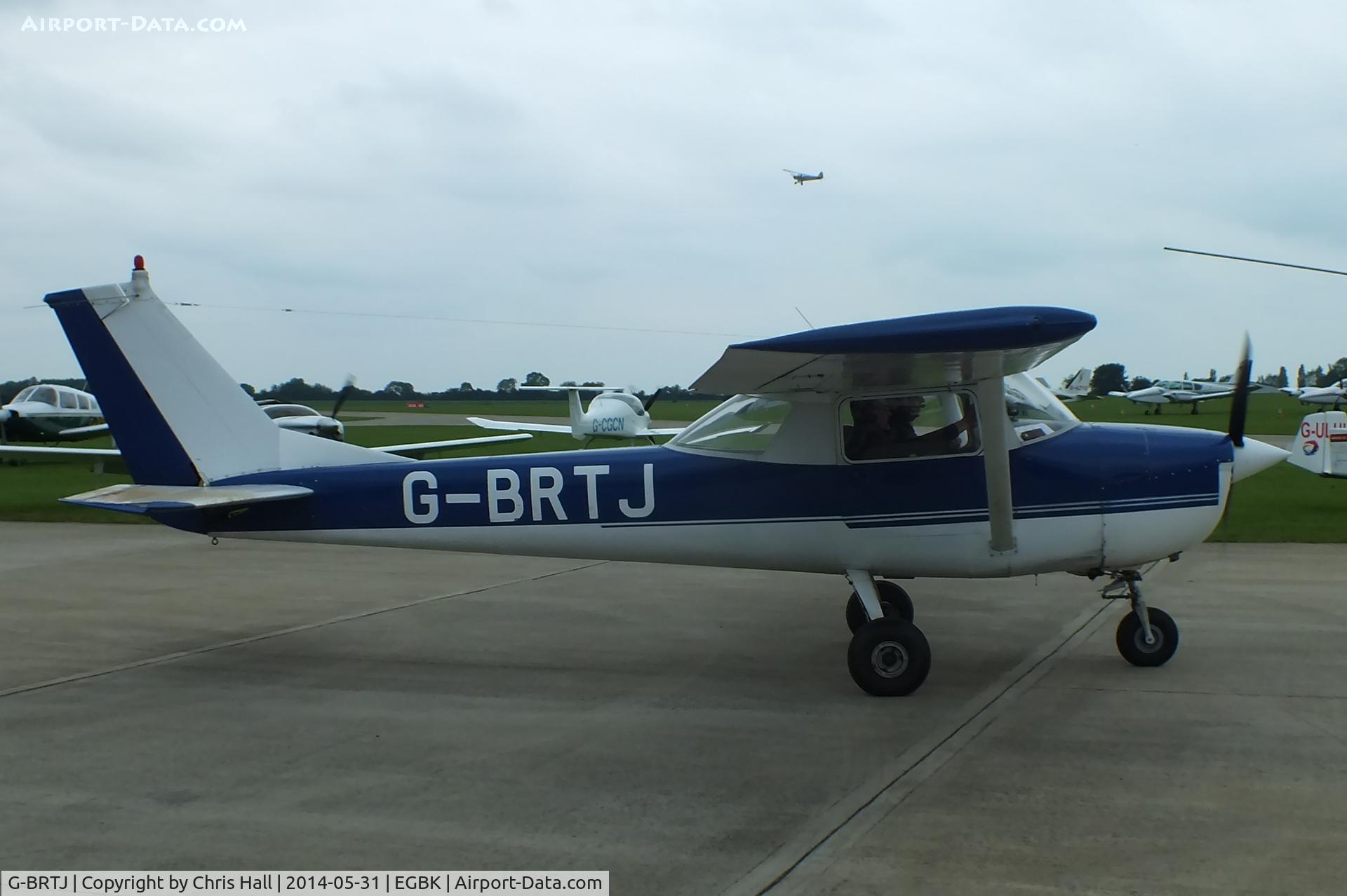 G-BRTJ, 1965 Cessna 150F C/N 150-61749, at AeroExpo 2014