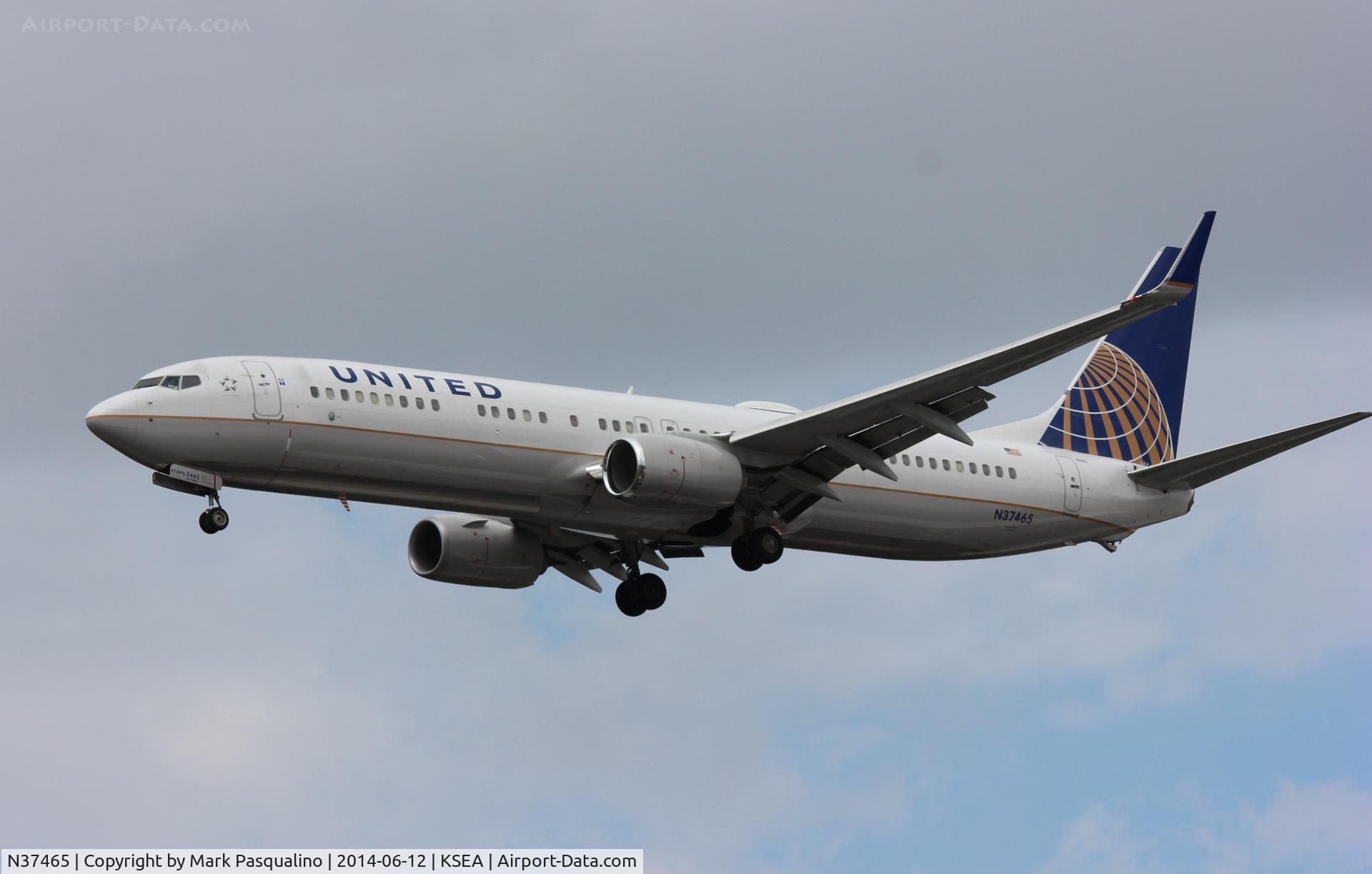 N37465, 2012 Boeing 737-924/ER C/N 36599, Boeing 737-900ER