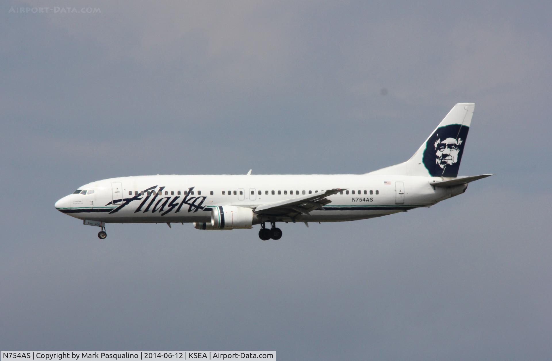 N754AS, 1992 Boeing 737-4Q8 C/N 25095, Boeing 737-400