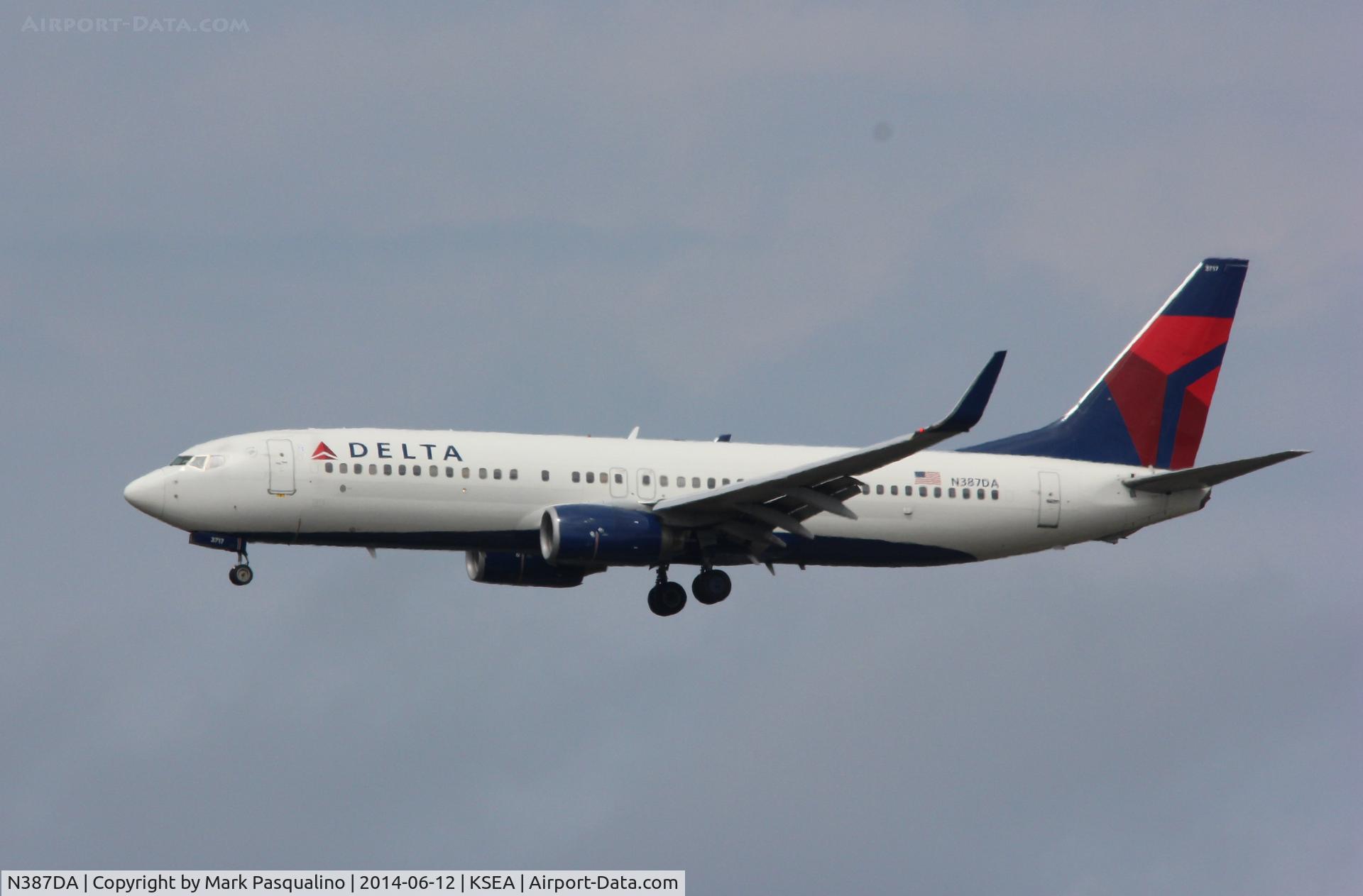 N387DA, 2000 Boeing 737-832 C/N 30374, Boeing 737-800