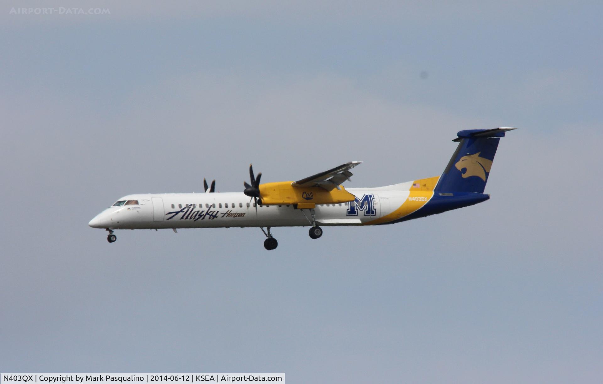 N403QX, 2001 De Havilland Canada DHC-8-402 Dash 8 C/N 4037, DHC-8-402