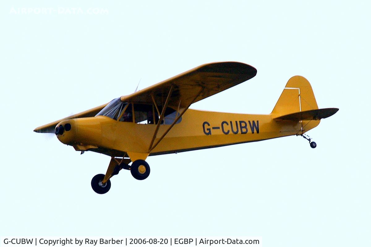 G-CUBW, 2005 Wag-Aero CUBy Acro Trainer C/N PFA 108-13581, WAG-Aero CUBy Acro Trainer [PFA 108-13581] Kemble~G 20/08/2006