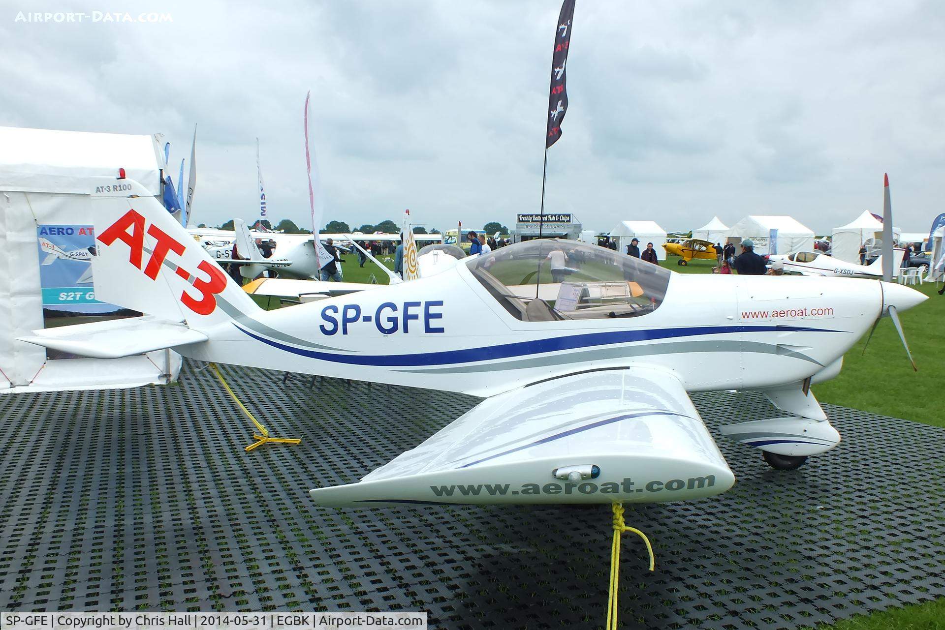 SP-GFE, Aero AT-3 C/N AT3-069, at AeroExpo 2014