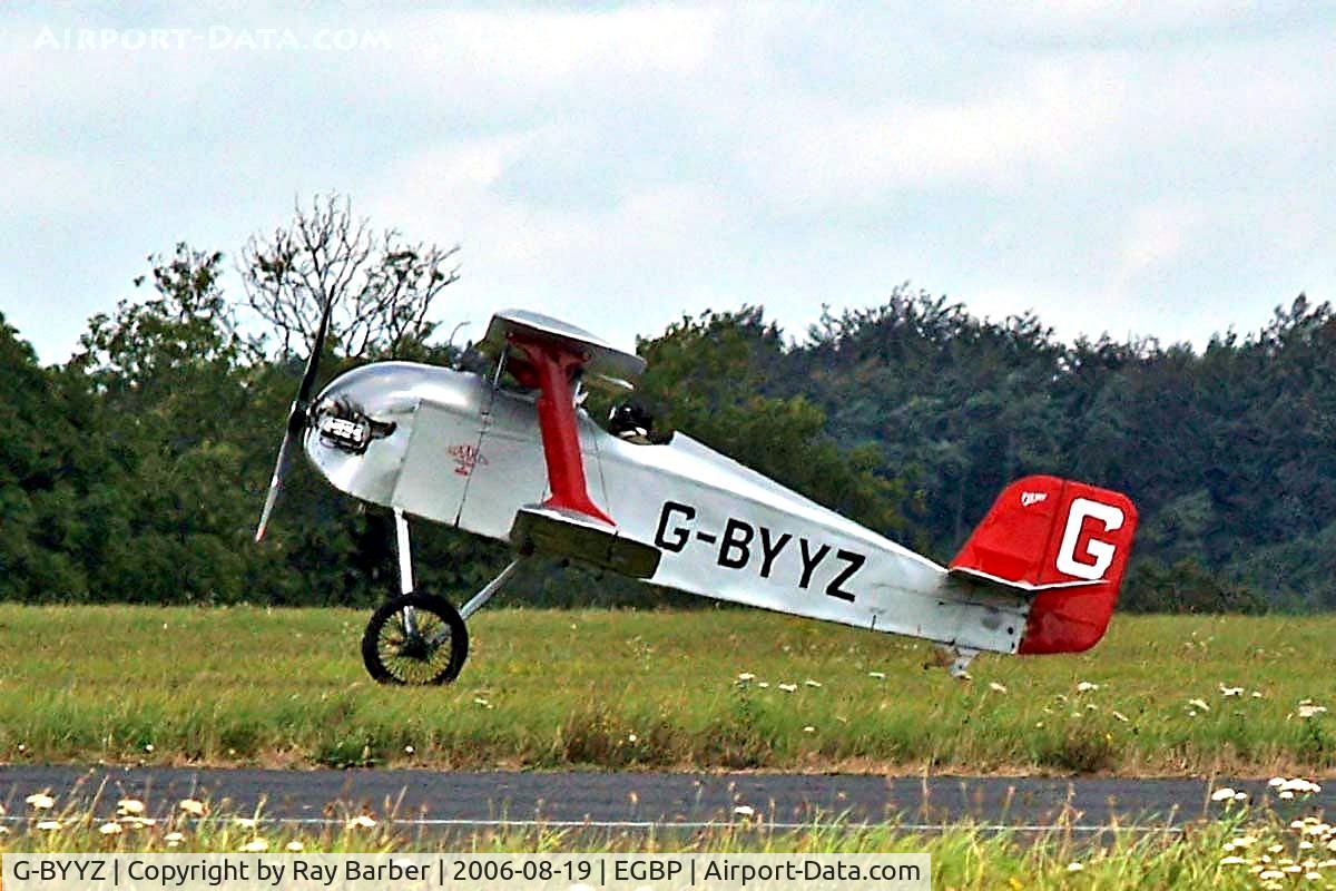 G-BYYZ, 2001 Staaken Z-21A Flitzer C/N PFA 223-13324, Staaken Z-21A Flitzer [PFA 223-13324] Kemble~G 19/08/2006