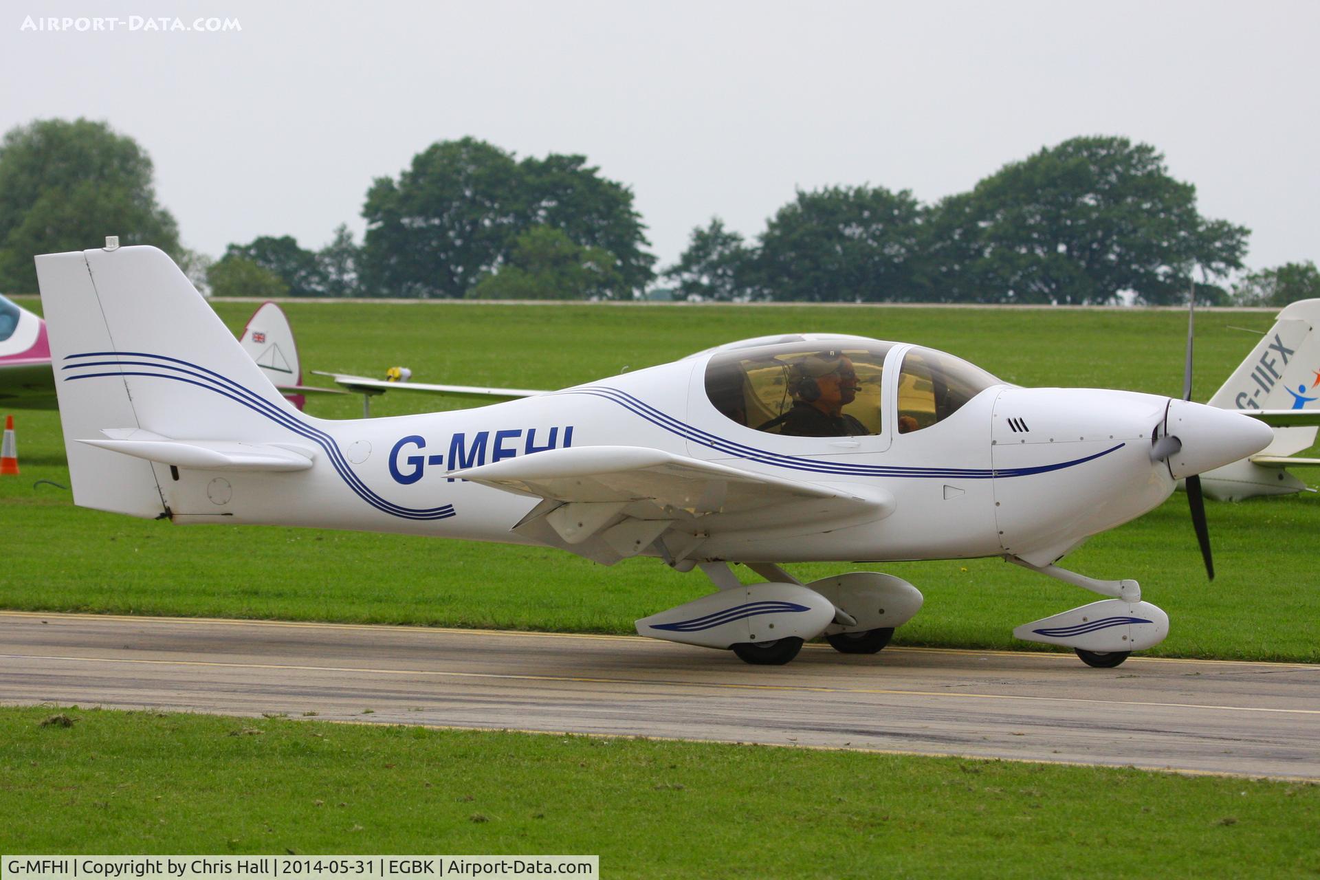G-MFHI, 1998 Europa Tri-Gear C/N PFA 247-12841, at AeroExpo 2014