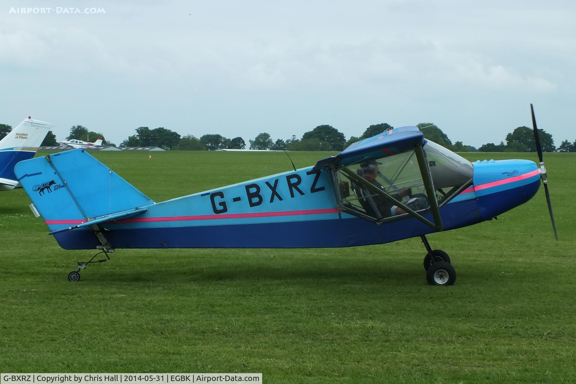 G-BXRZ, 2000 Rans S-6-116 Coyote II C/N PFA 204A-13195, at AeroExpo 2014