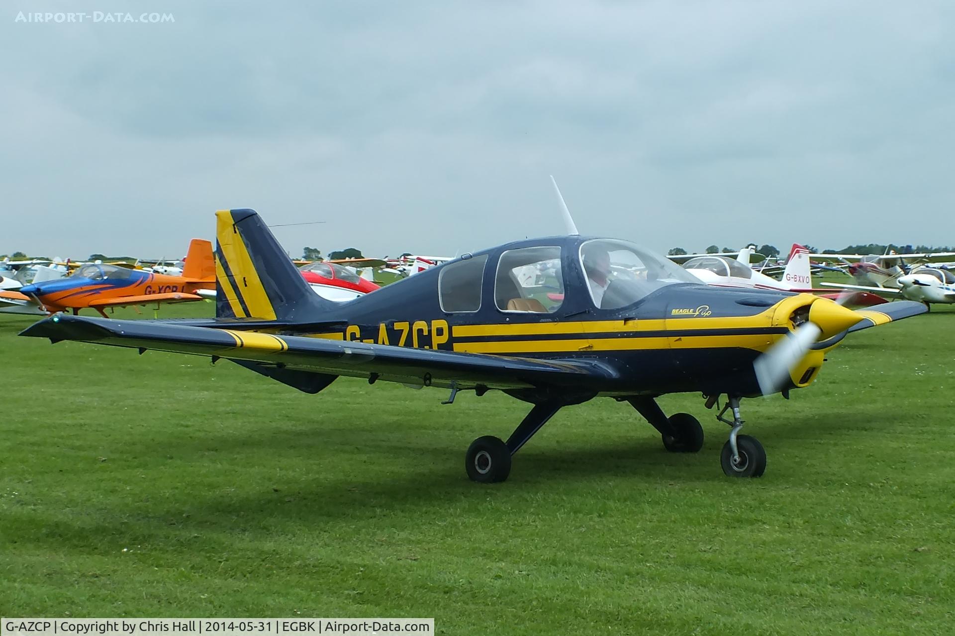 G-AZCP, 1970 Beagle B-121 Pup Series 2 (Pup 150) C/N B121-158, at AeroExpo 2014