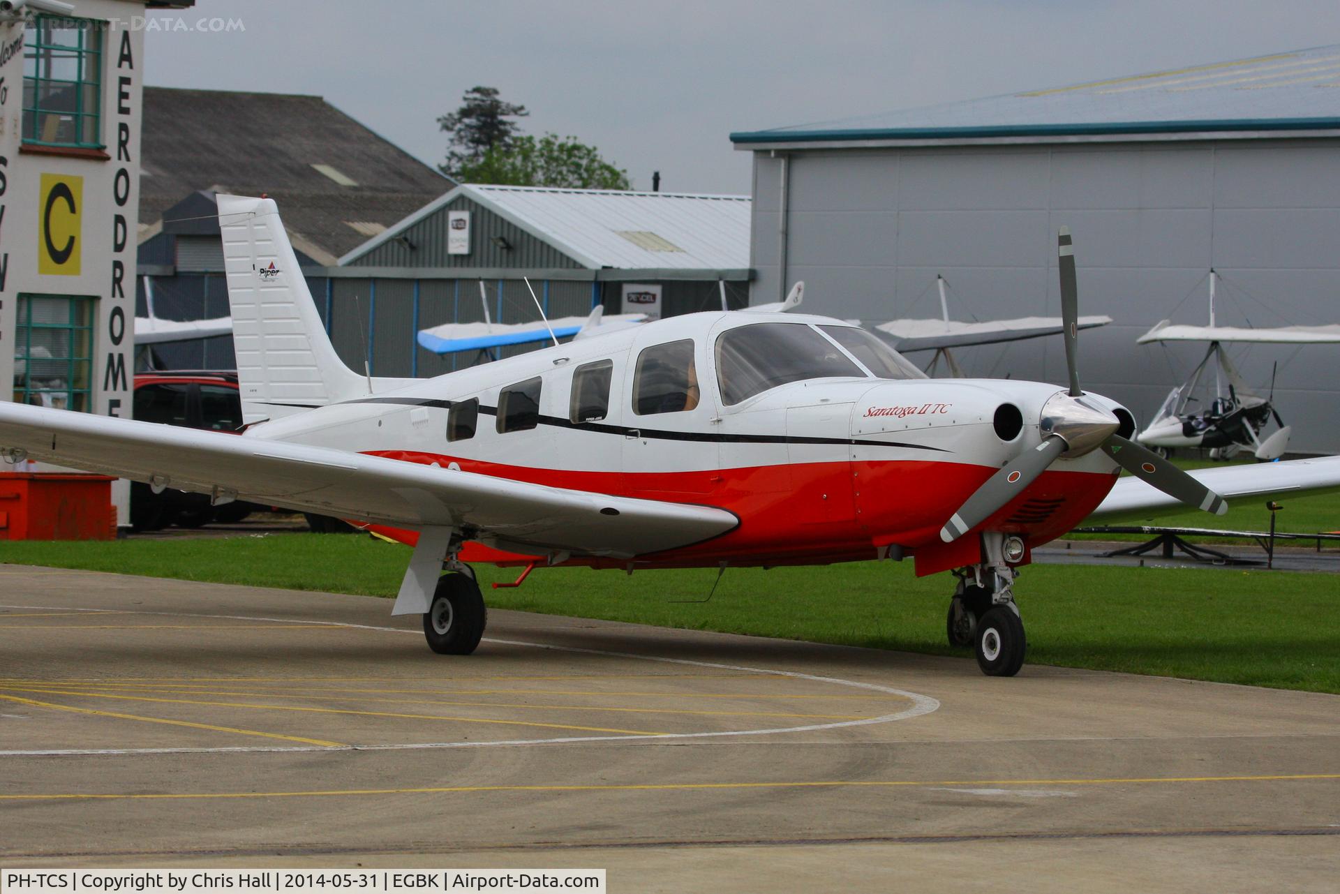 PH-TCS, 2001 Piper PA-32R-301T Turbo Saratoga C/N 3257241, at AeroExpo 2014