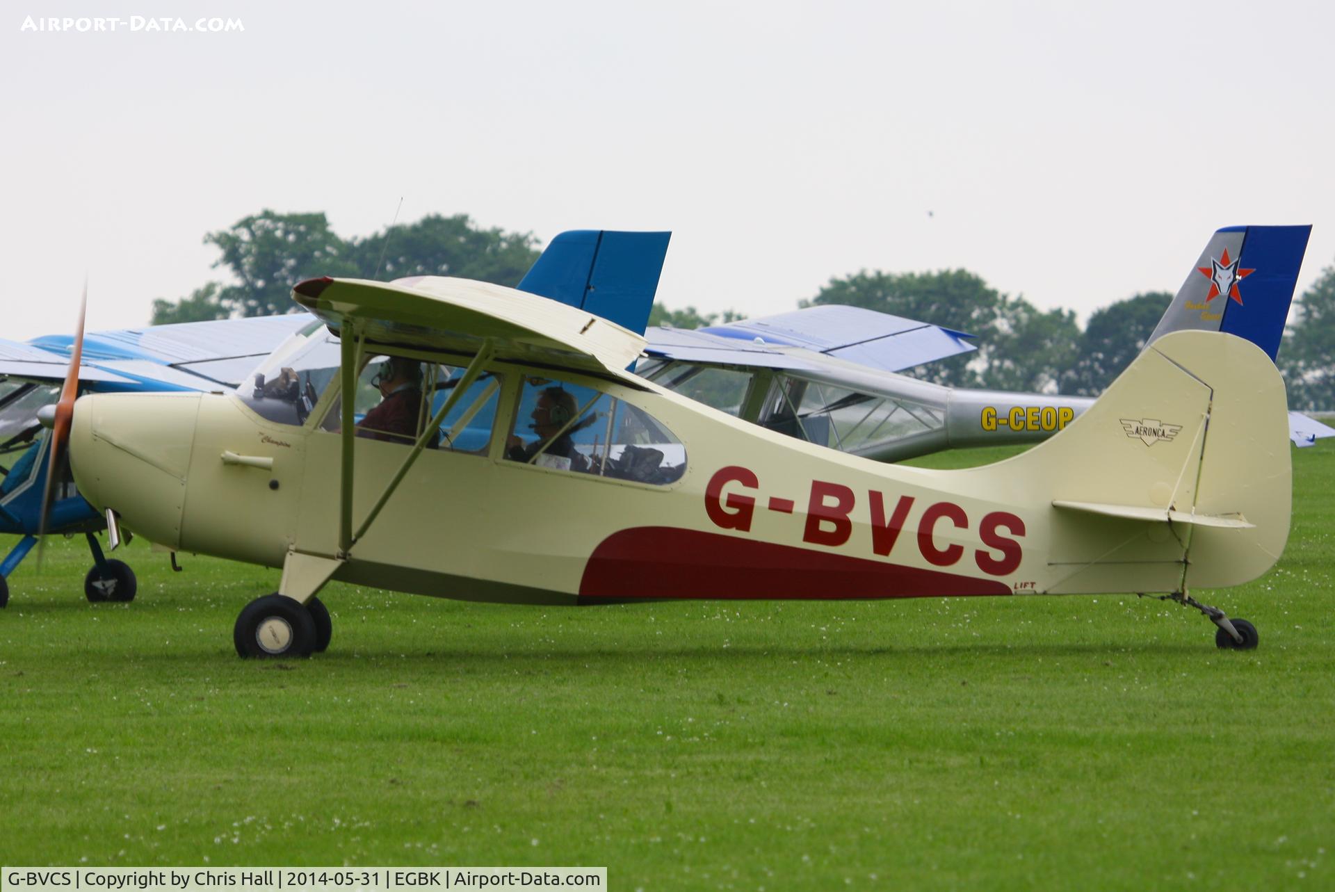 G-BVCS, 1946 Aeronca 7AC Champion C/N 7AC-1346, at AeroExpo 2014