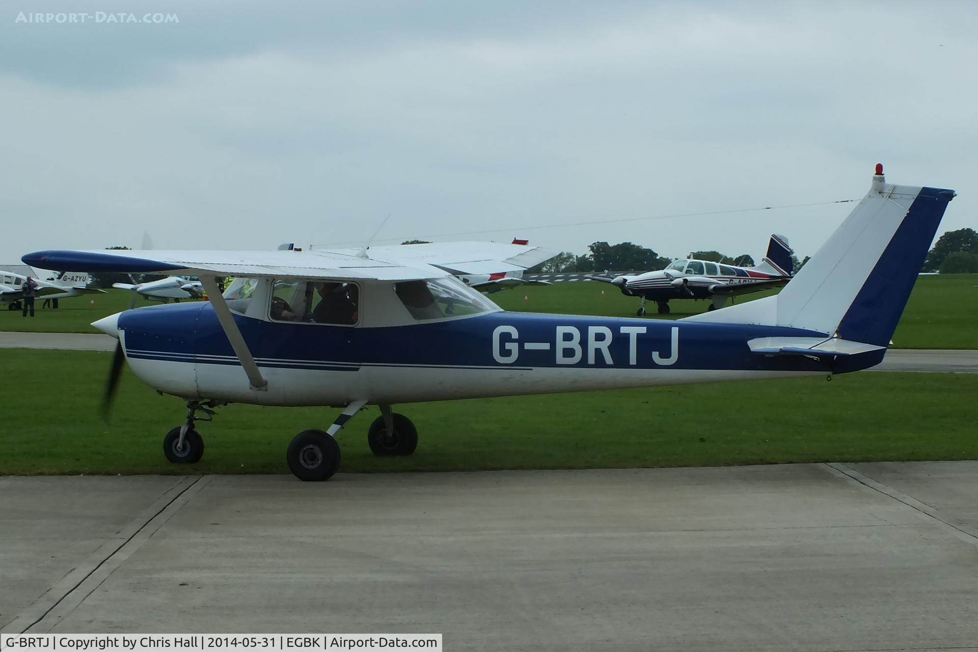 G-BRTJ, 1965 Cessna 150F C/N 150-61749, at AeroExpo 2014