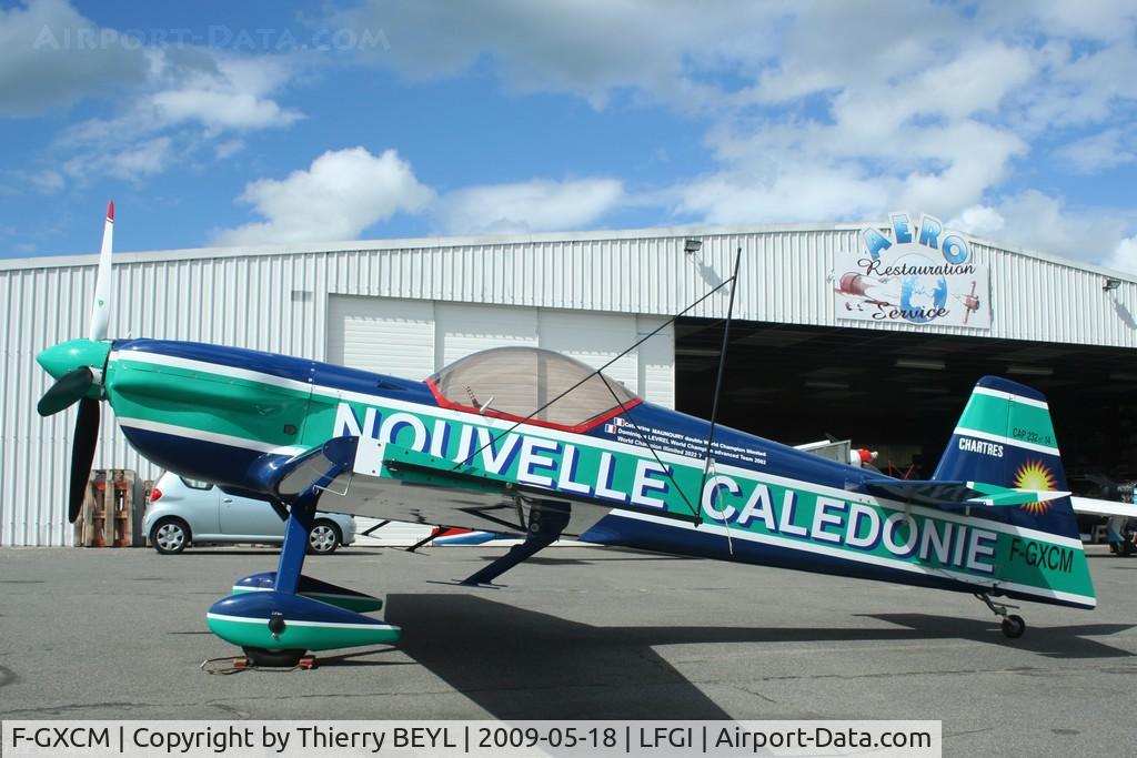 F-GXCM, Mudry CAP-232 C/N 14, In front of ARS hangar, champion aerobatic aircraft with Catherine Maunoury.
