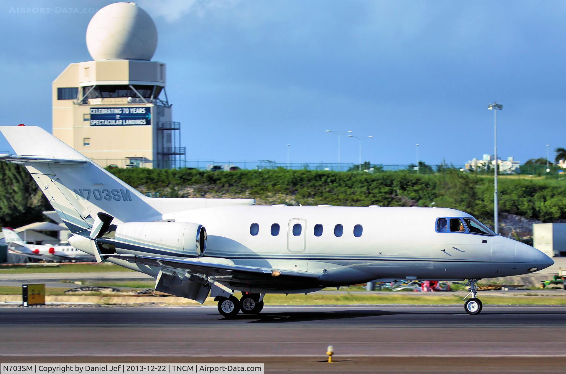 N703SM, 1990 British Aerospace BAe.125 Series 800A C/N 258204, N703SM
