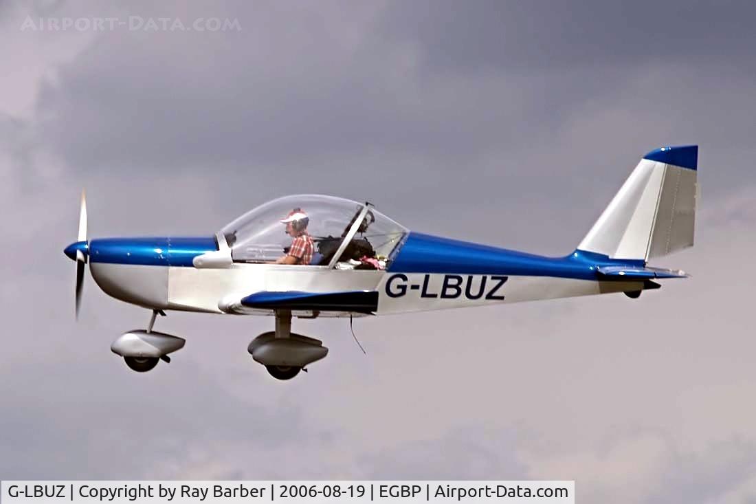 G-LBUZ, 2005 Aerotechnik EV-97A Eurostar C/N PFA 315-14425, Evektor EV-97A Eurostar [PFA 315-14425] Kemble~G 19/08/2006