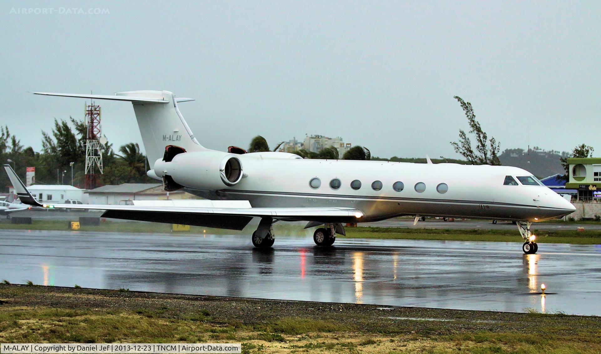 M-ALAY, 2012 Gulfstream Aerospace GV-SP (G550) C/N 5391, M-ALAY