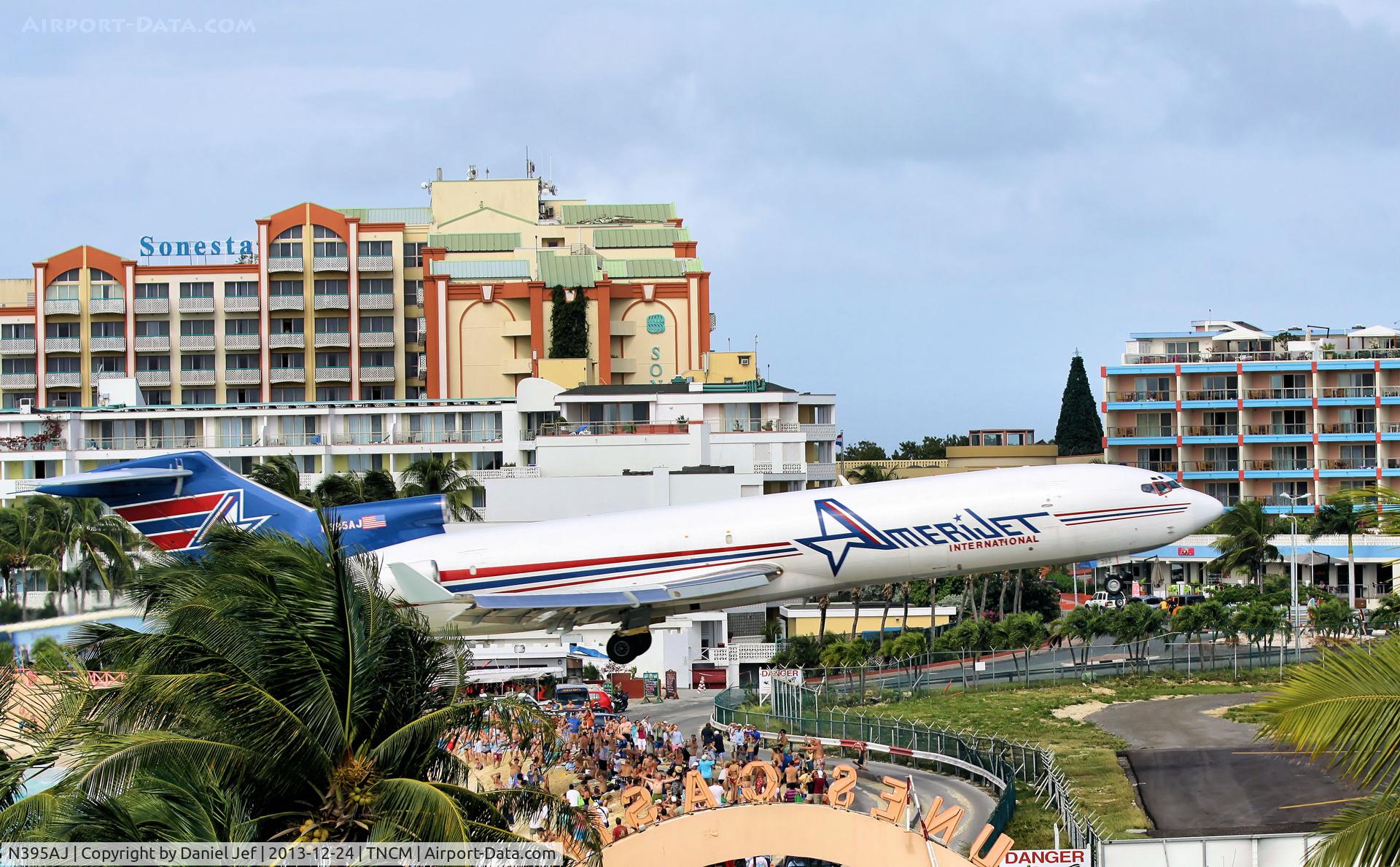 N395AJ, 1975 Boeing 727-233F C/N 21100, N395AJ
