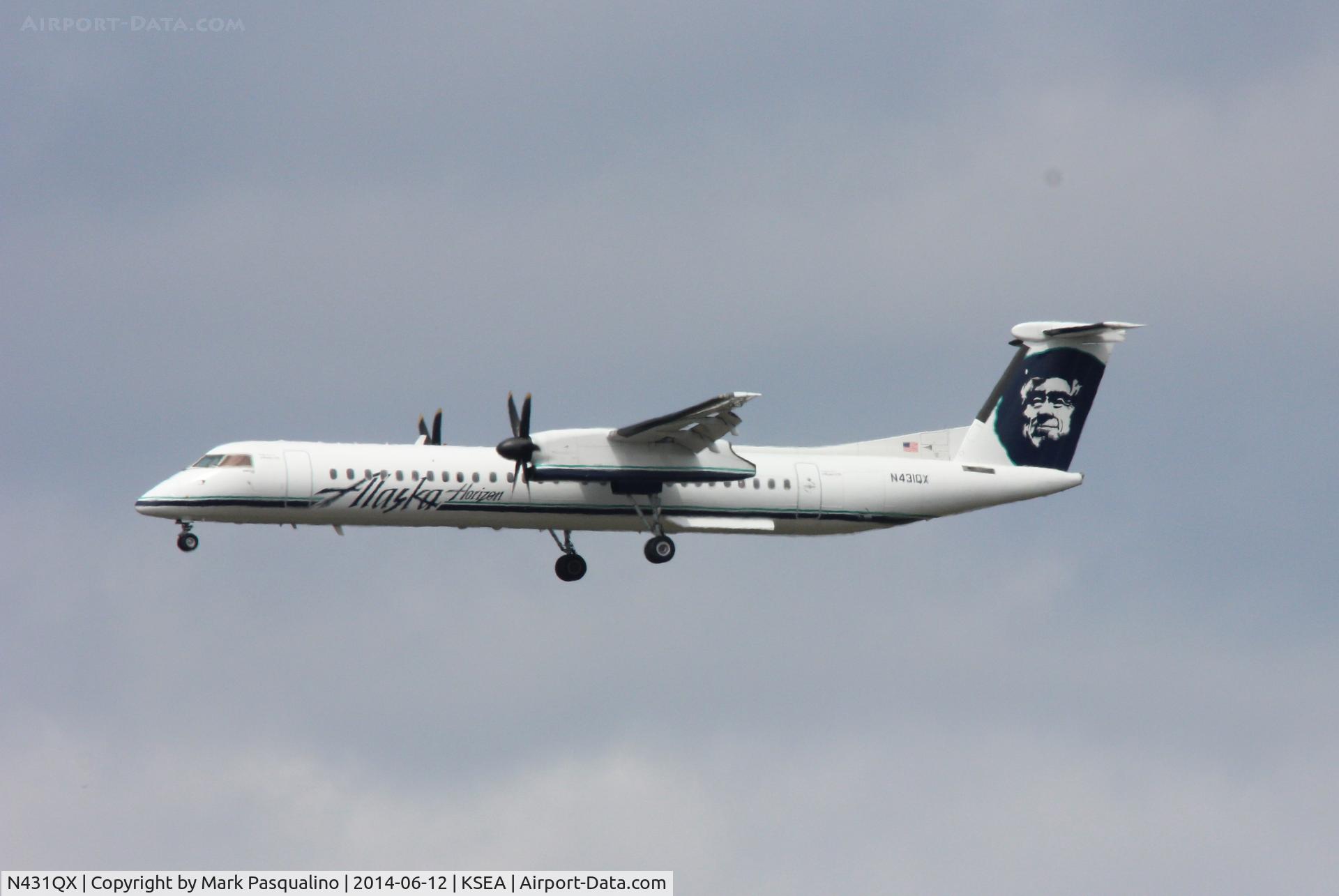 N431QX, 2007 Bombardier DHC-8-402 Dash 8 C/N 4164, DHC-8-402