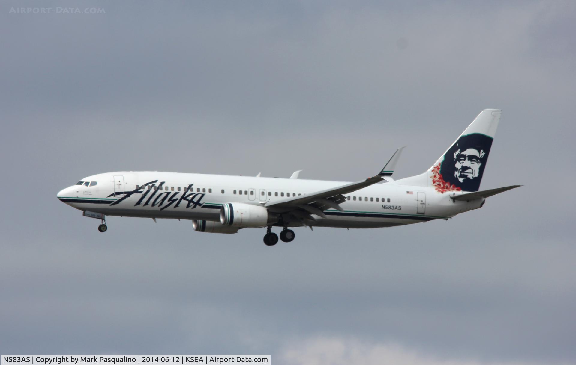 N583AS, 2007 Boeing 737-890 C/N 35681, Boeing 737-800