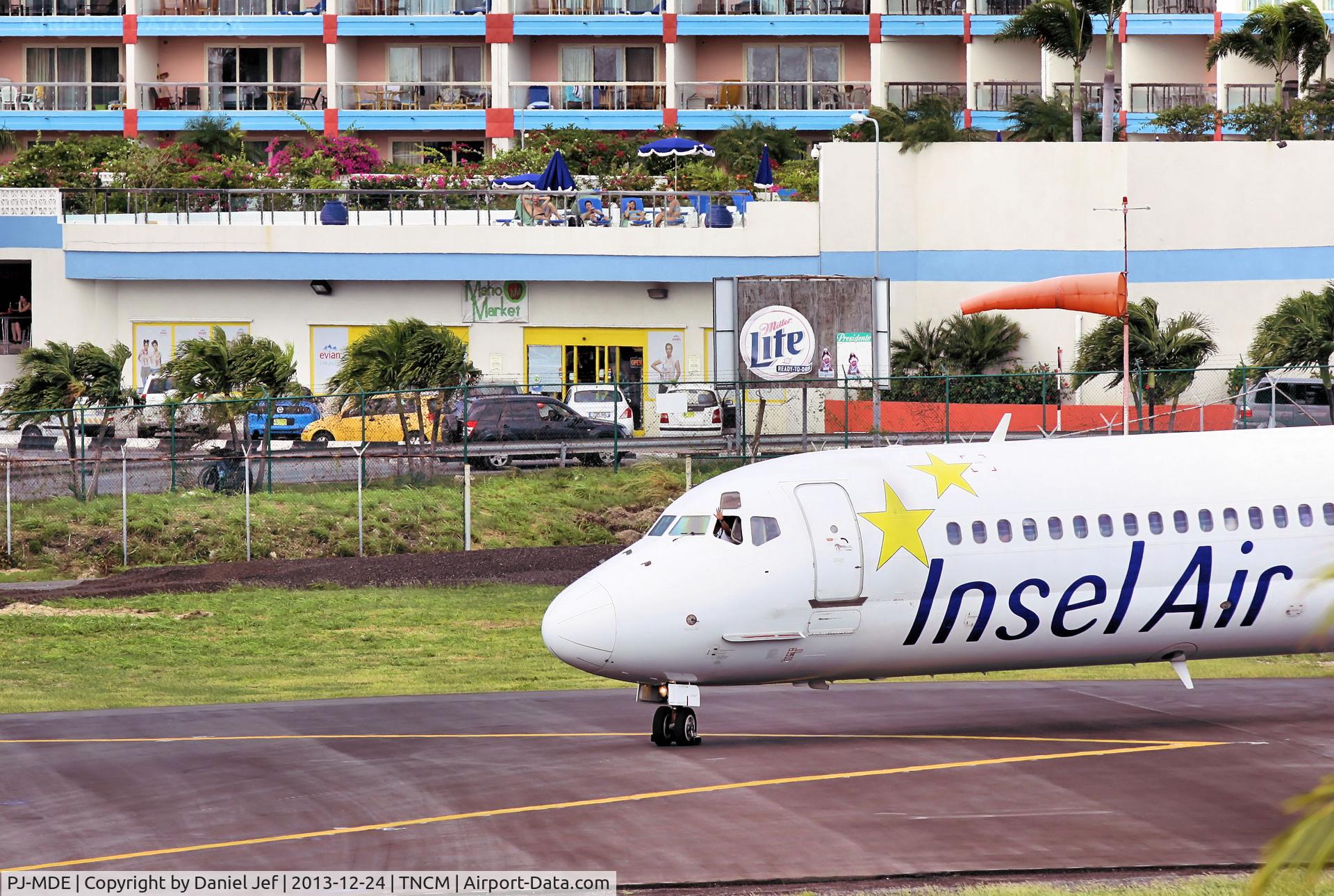 PJ-MDE, 1990 McDonnell Douglas MD-82 (DC-9-82) C/N 49971, PJ-MDE