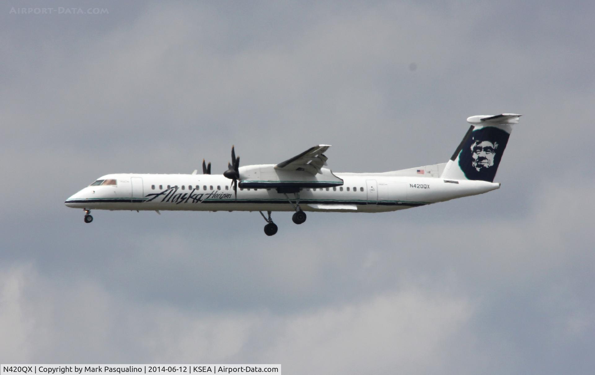 N420QX, 2007 Bombardier DHC-8-402 Dash 8 C/N 4147, DHC-8-402