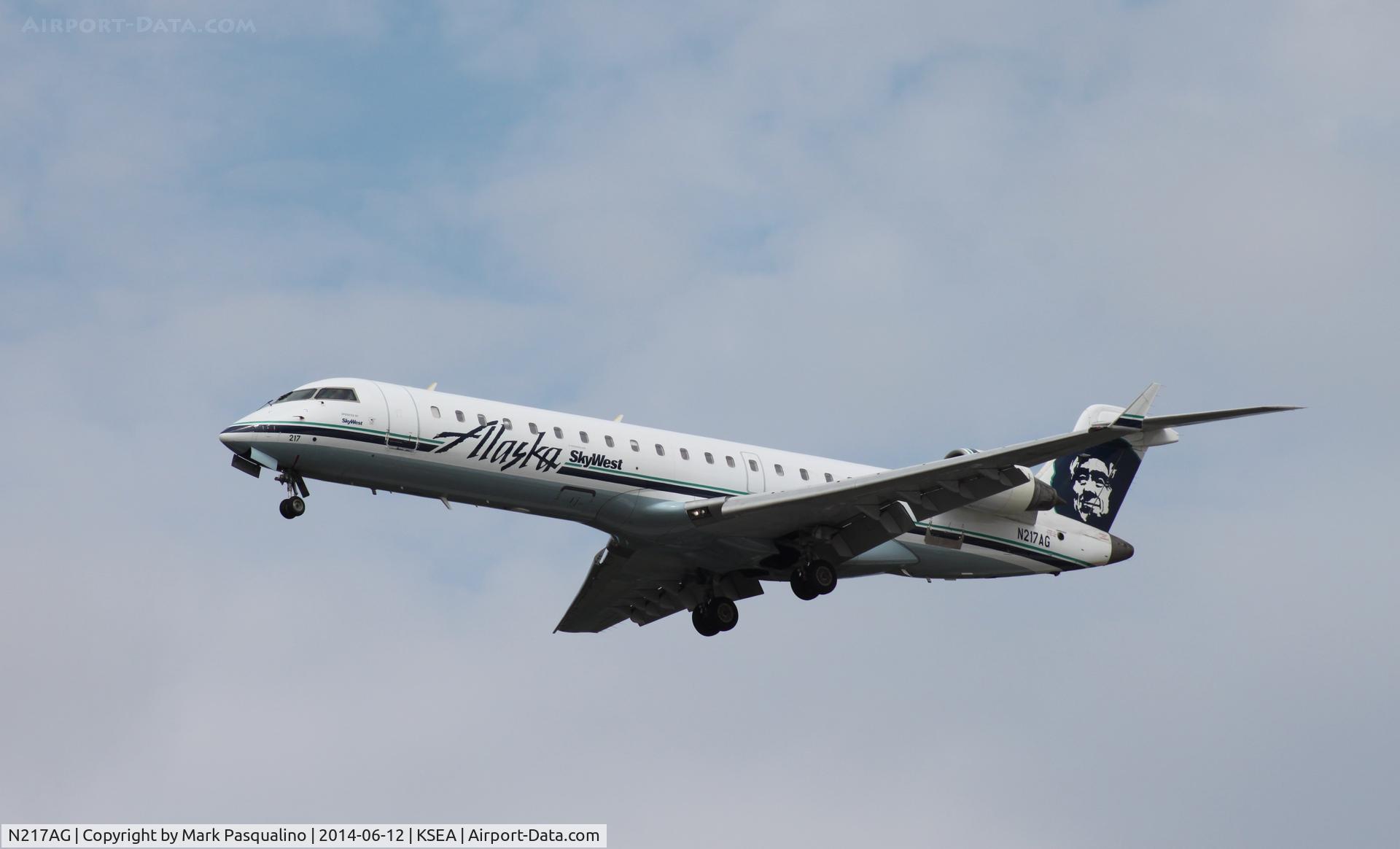 N217AG, 2001 Bombardier CRJ-701 (CL-600-2C10) Regional Jet C/N 10031, CL-600-2C10