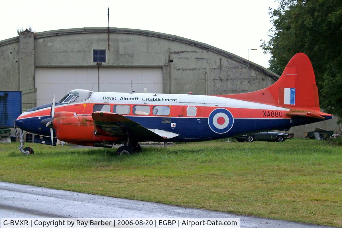 G-BVXR, 1953 De Havilland D.H. 104 Devon C1 C/N 04436, De Havilland DH.104 Devon C.2 [04436] Kemble~G 20/08/2006